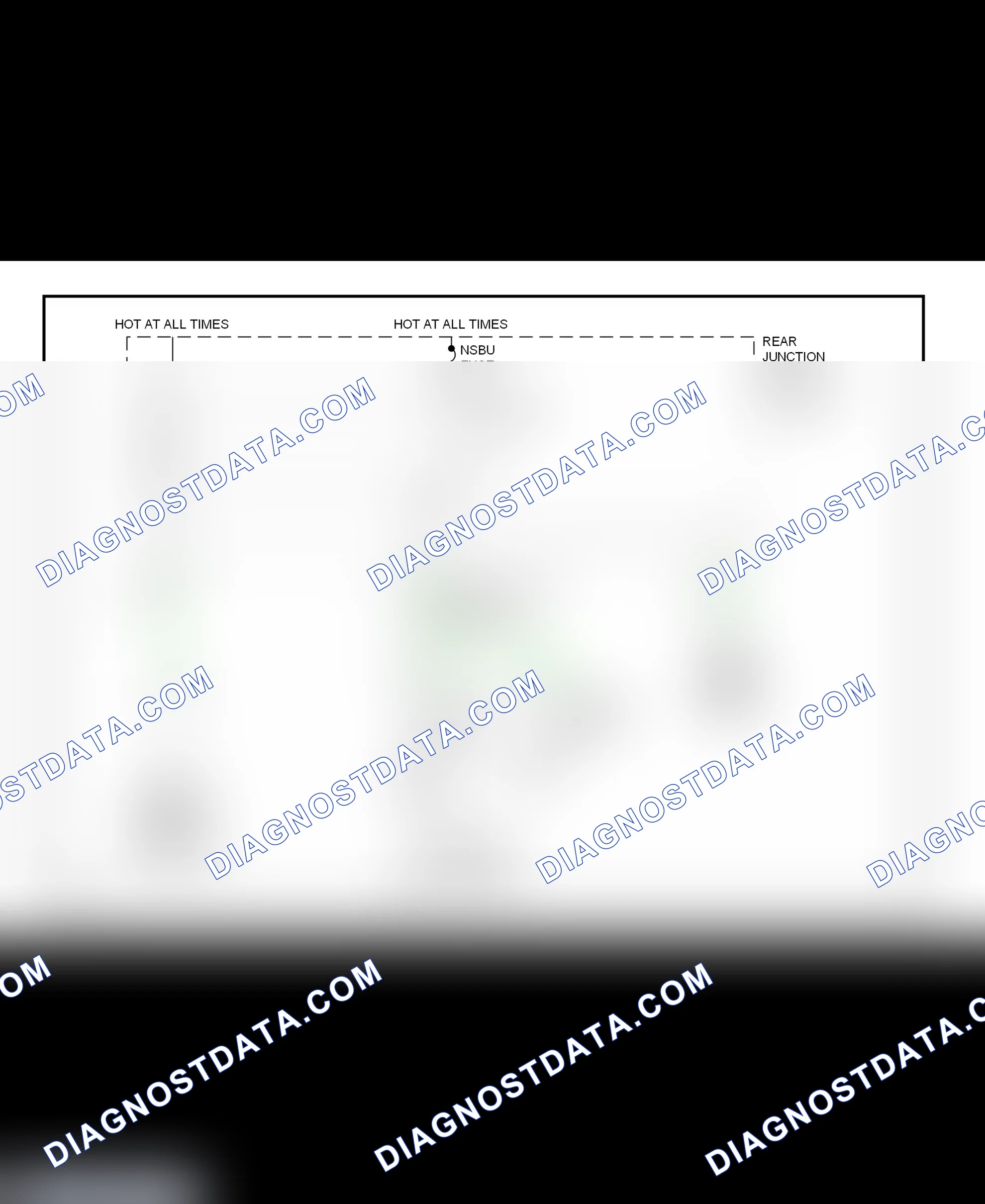 Scheme 73: Back-Up Lights Wiring Diagram (Seville)