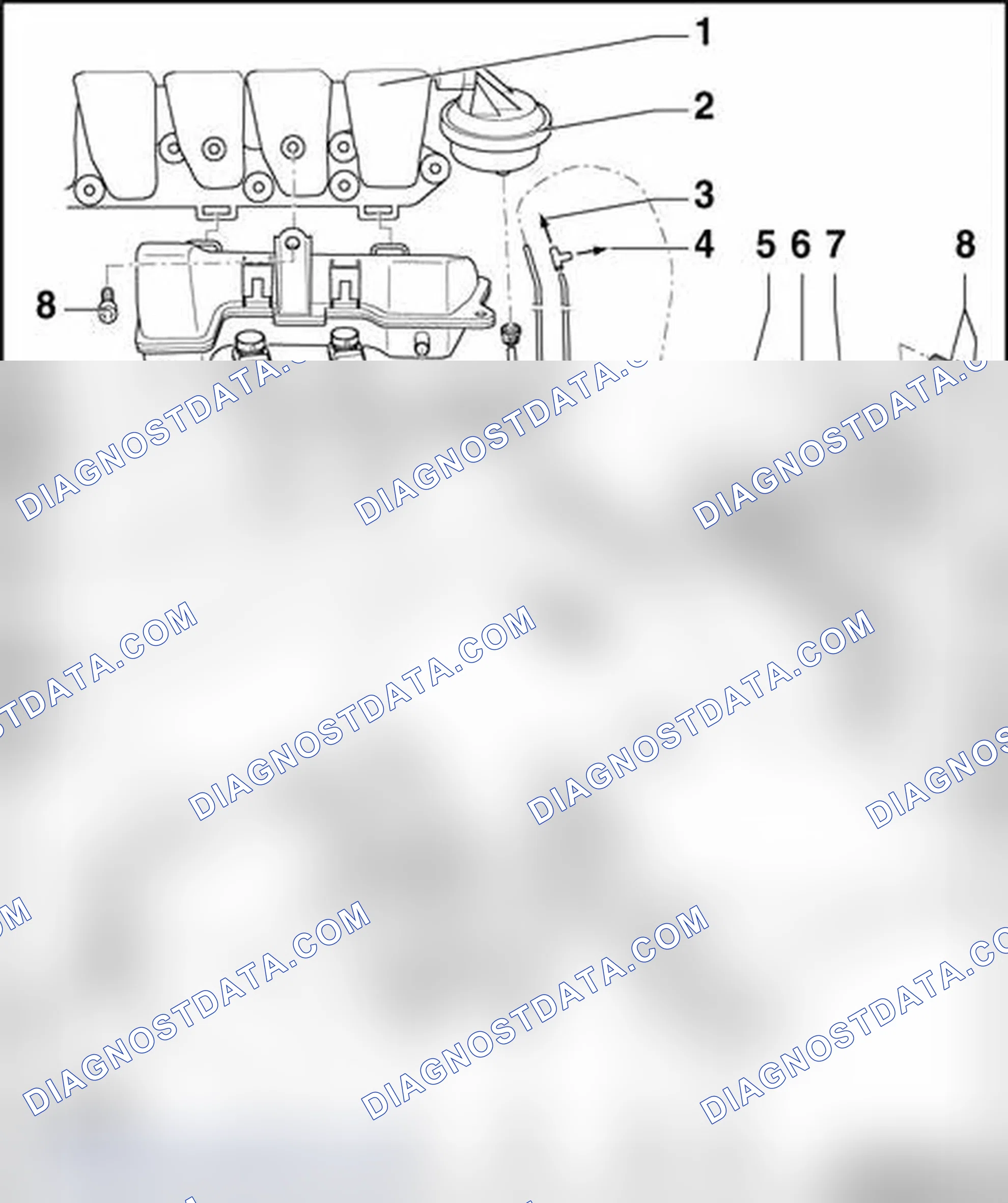 Scheme 342: Secondary air system, component overview