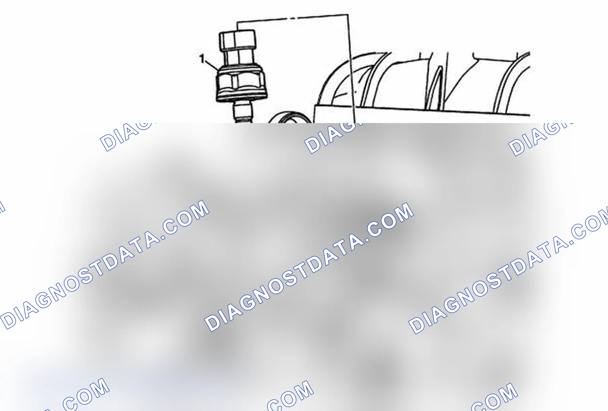 Scheme 20: Fuel Pressure Sensor Replacement - Fuel Injection Fuel Rail