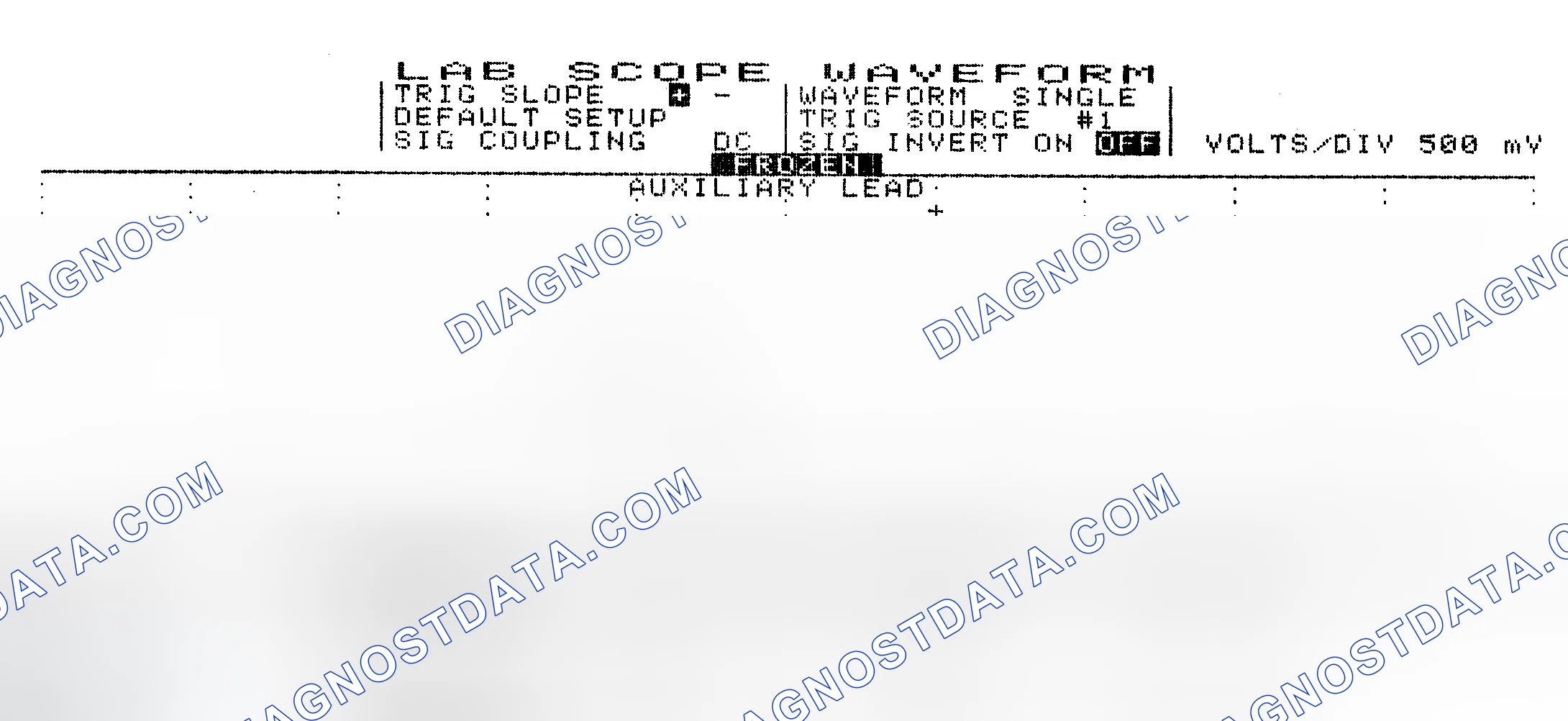 Scheme 10: Single Injector w/Excessive Current Flow - Current Pattern