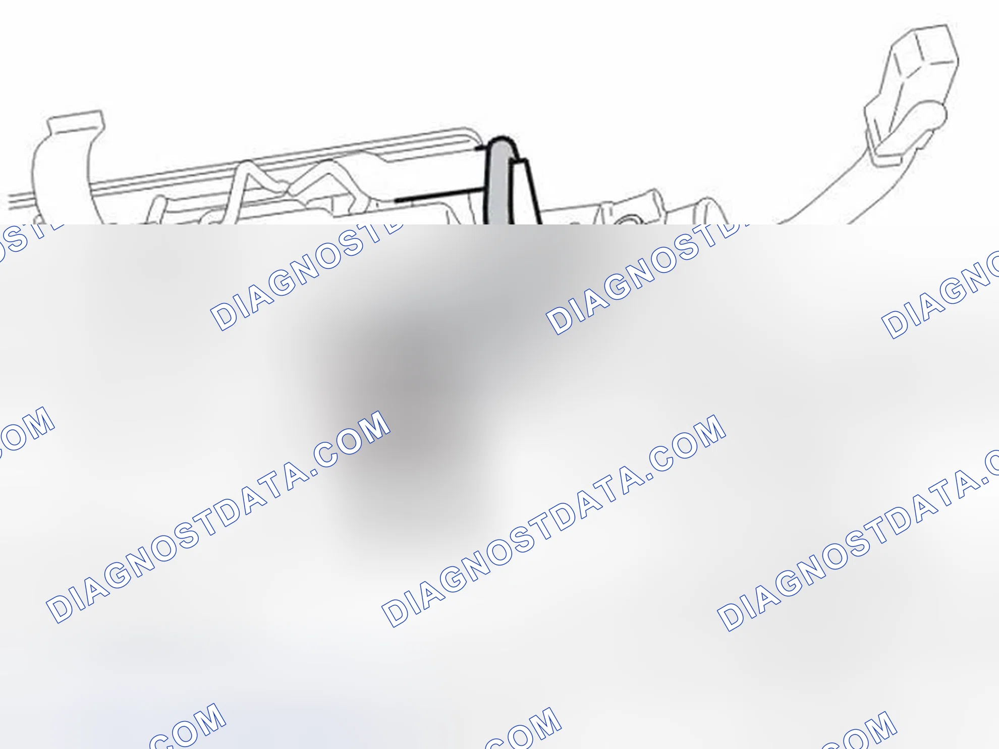 Scheme 66: REMOVAL OF POSITION SENSOR, CYLINDER 1, 3, 5 AND 7 (BANK 1)