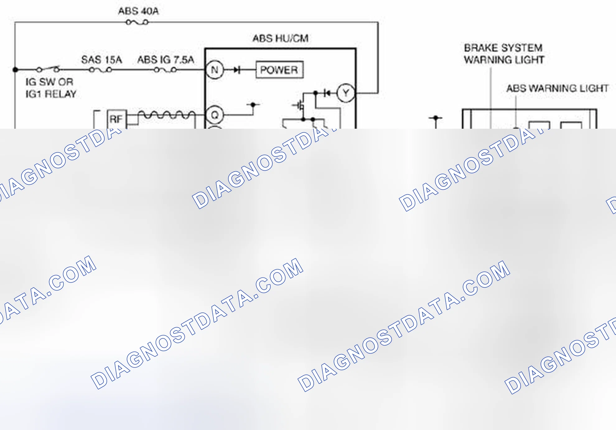 Scheme 31: ABS System - Wiring Diagram