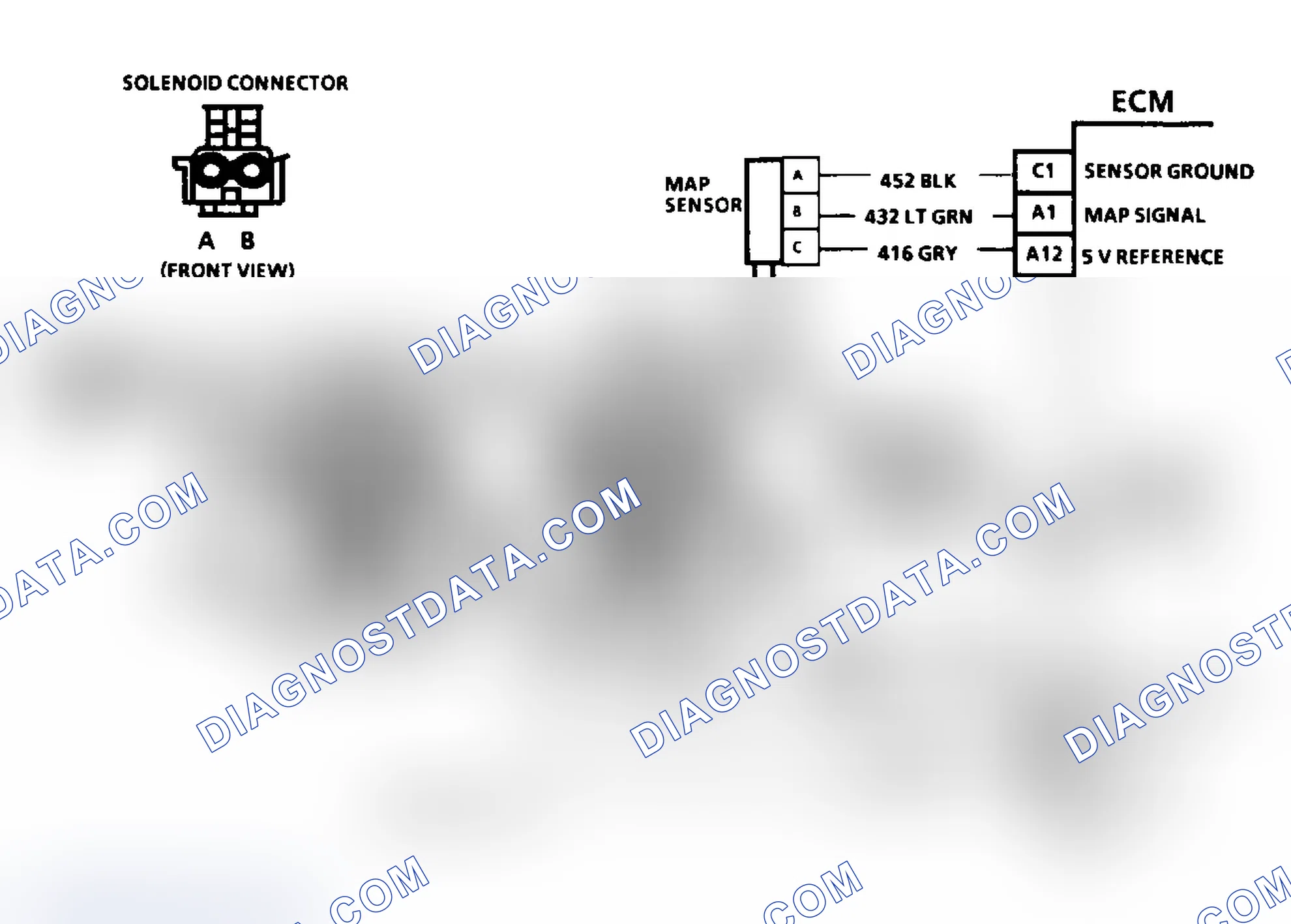 Scheme 45: Code 31: Circuit Diagram MAP Sensor Signal Voltage Low