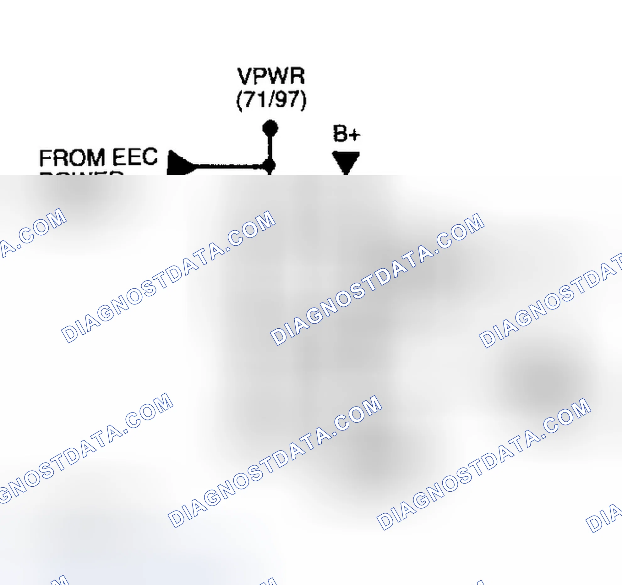 Scheme 153: Typical Fuel Pump Relay Schematic