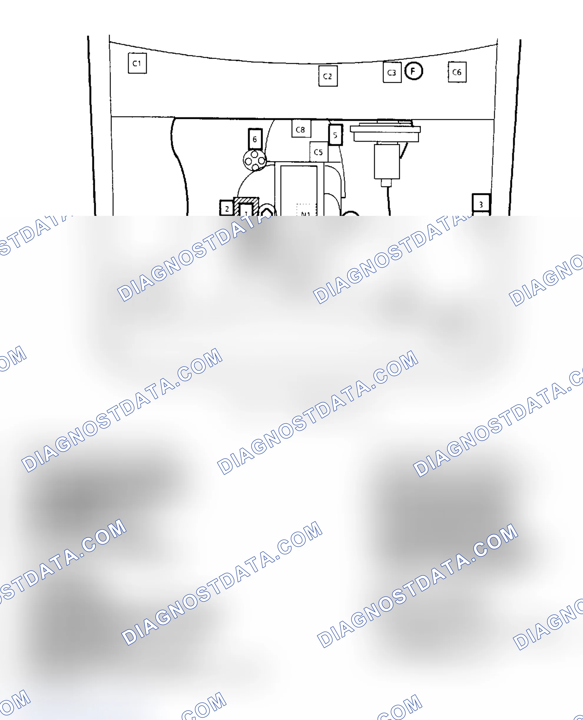 Scheme 138: Component Locations for "S/T" Series 2.5L