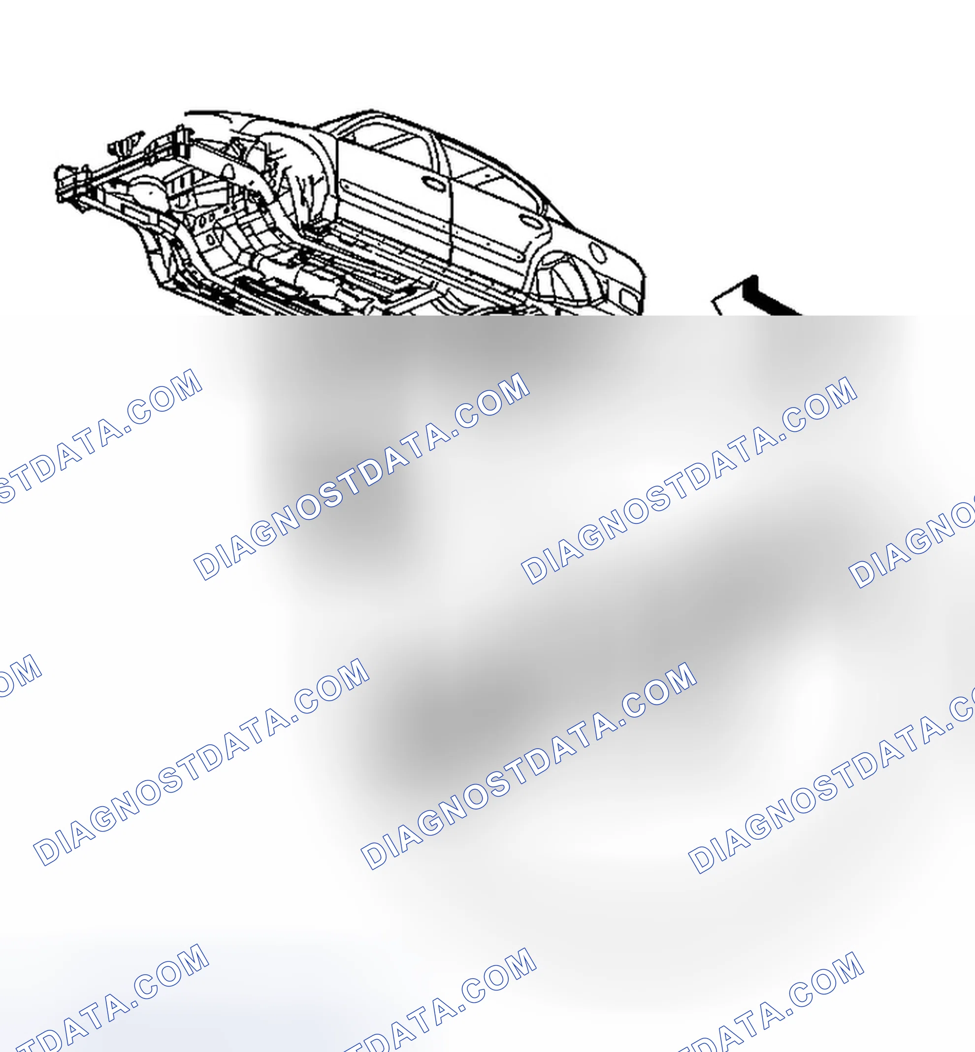 Scheme 53: Fuel Filter Components View (On Vehicle)
