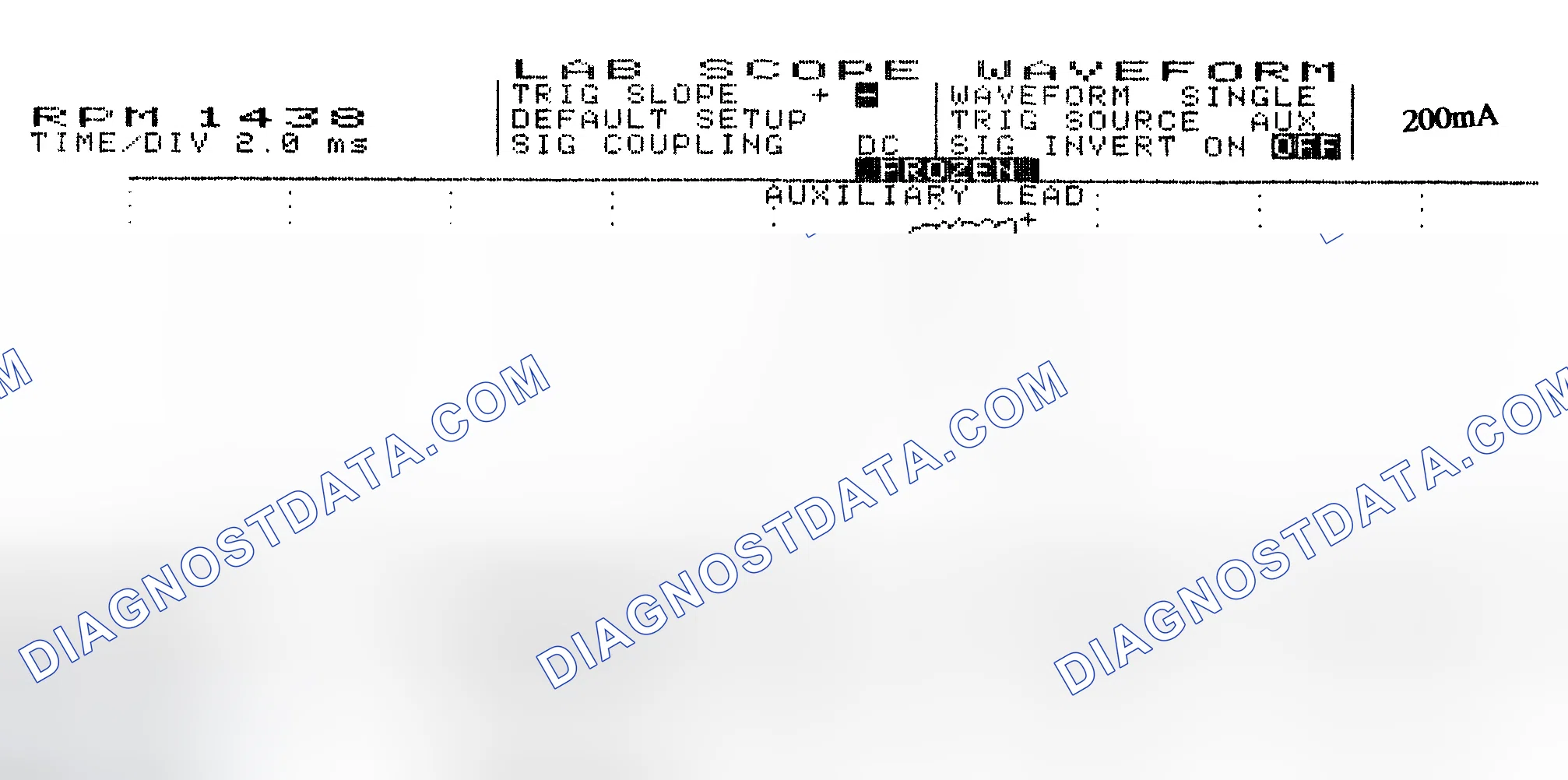 Scheme 15: Single Injector w/Normal Current Flow - Current Pattern