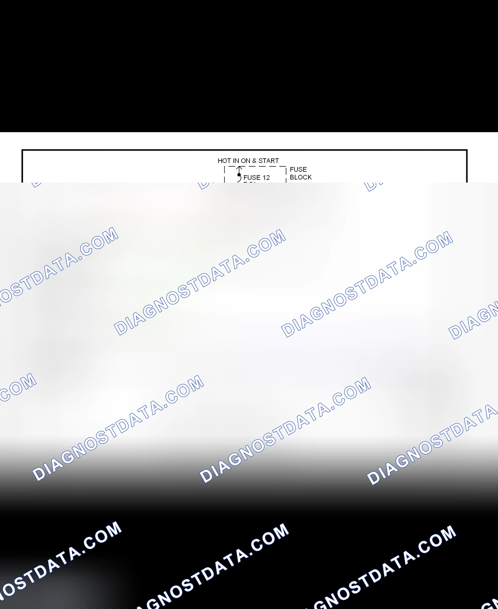 Scheme 12: Shift Interlock Wiring Diagram (1997-98 Nissan Maxima)