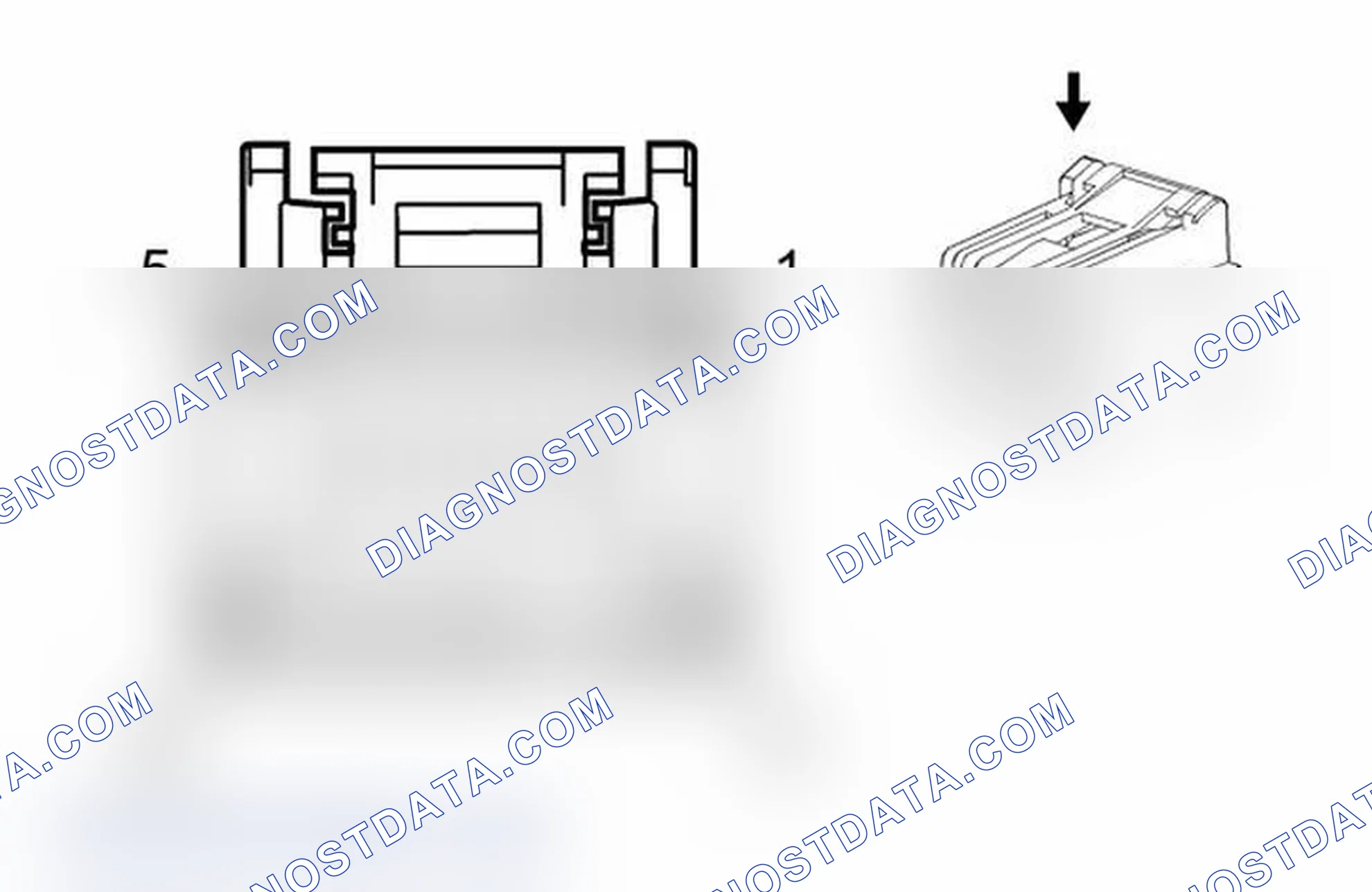 Scheme 503: Steering Wheel Control Switch - Left (K34 or KA9)