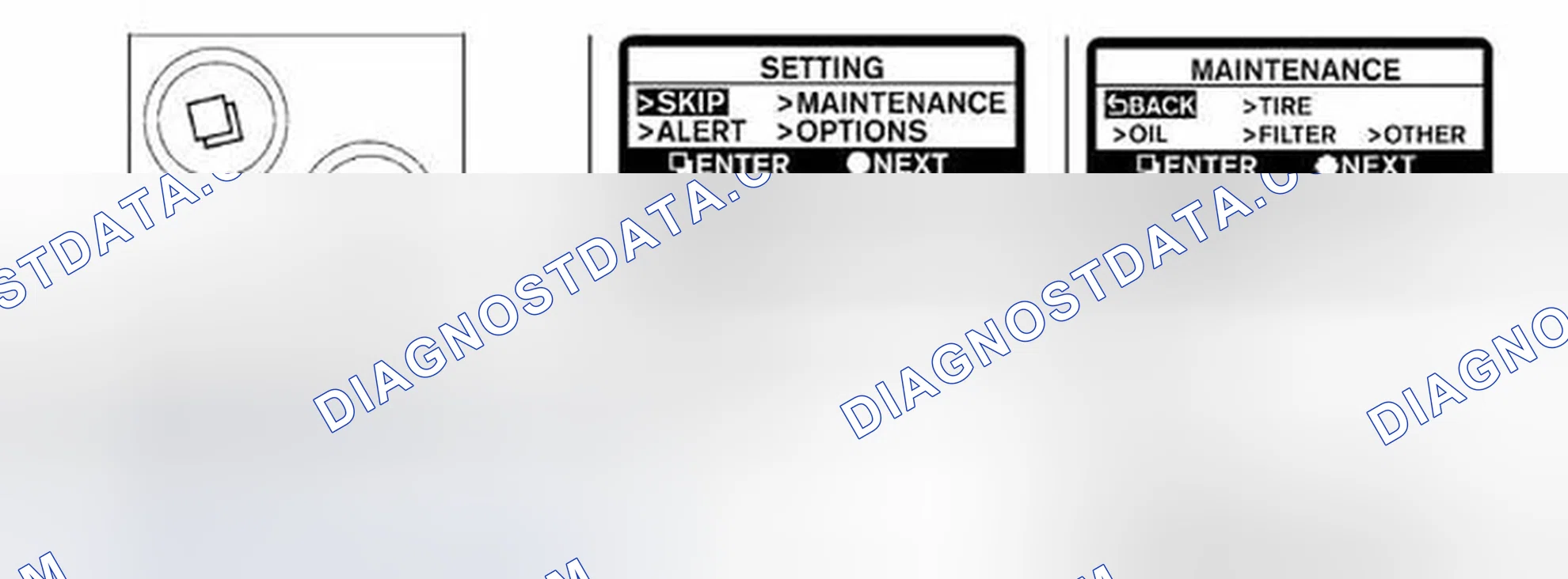 Scheme 15: MAINTENANCE REMINDER DISPLAY RESET - PROCEDURE 11