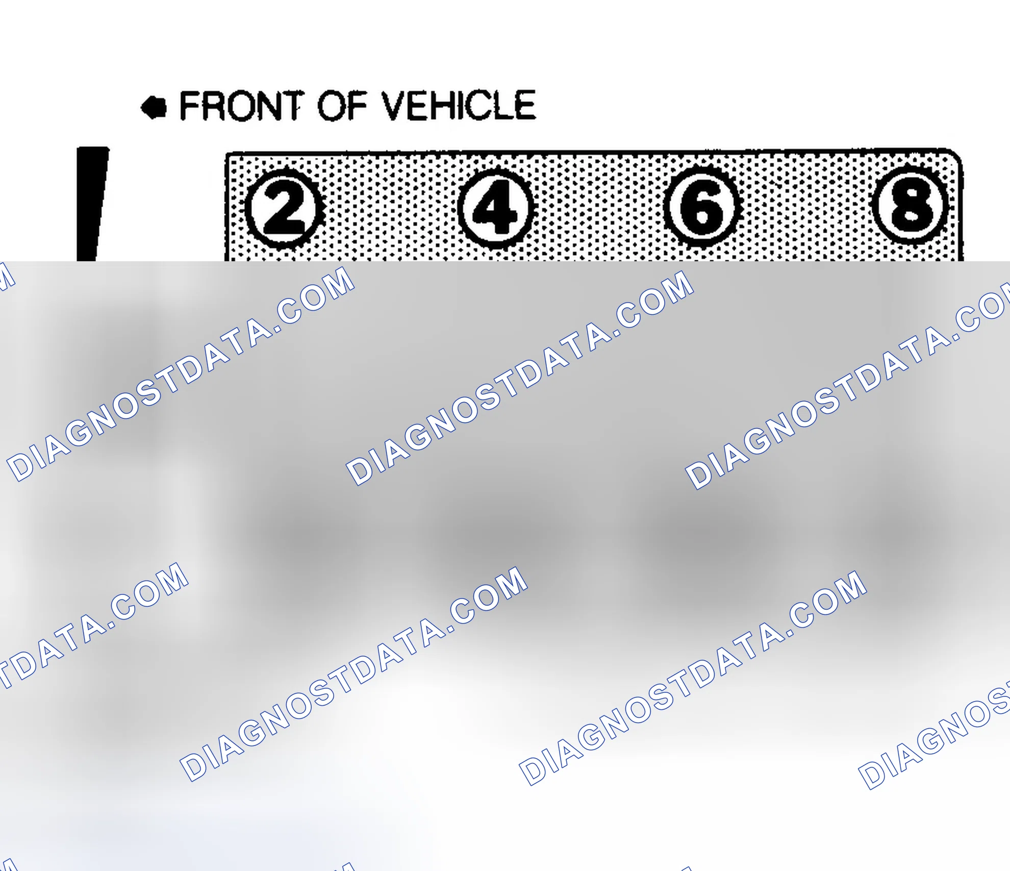 Scheme 7: Firing Order (6.2L & 6.5L Diesel)