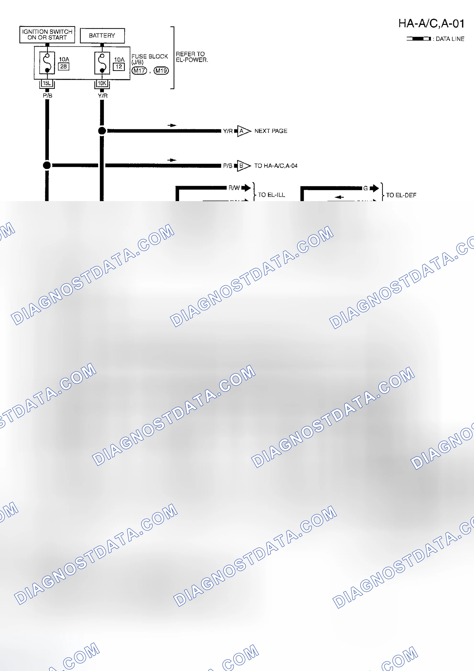 Scheme 152: Wiring Diagram - A/C, A