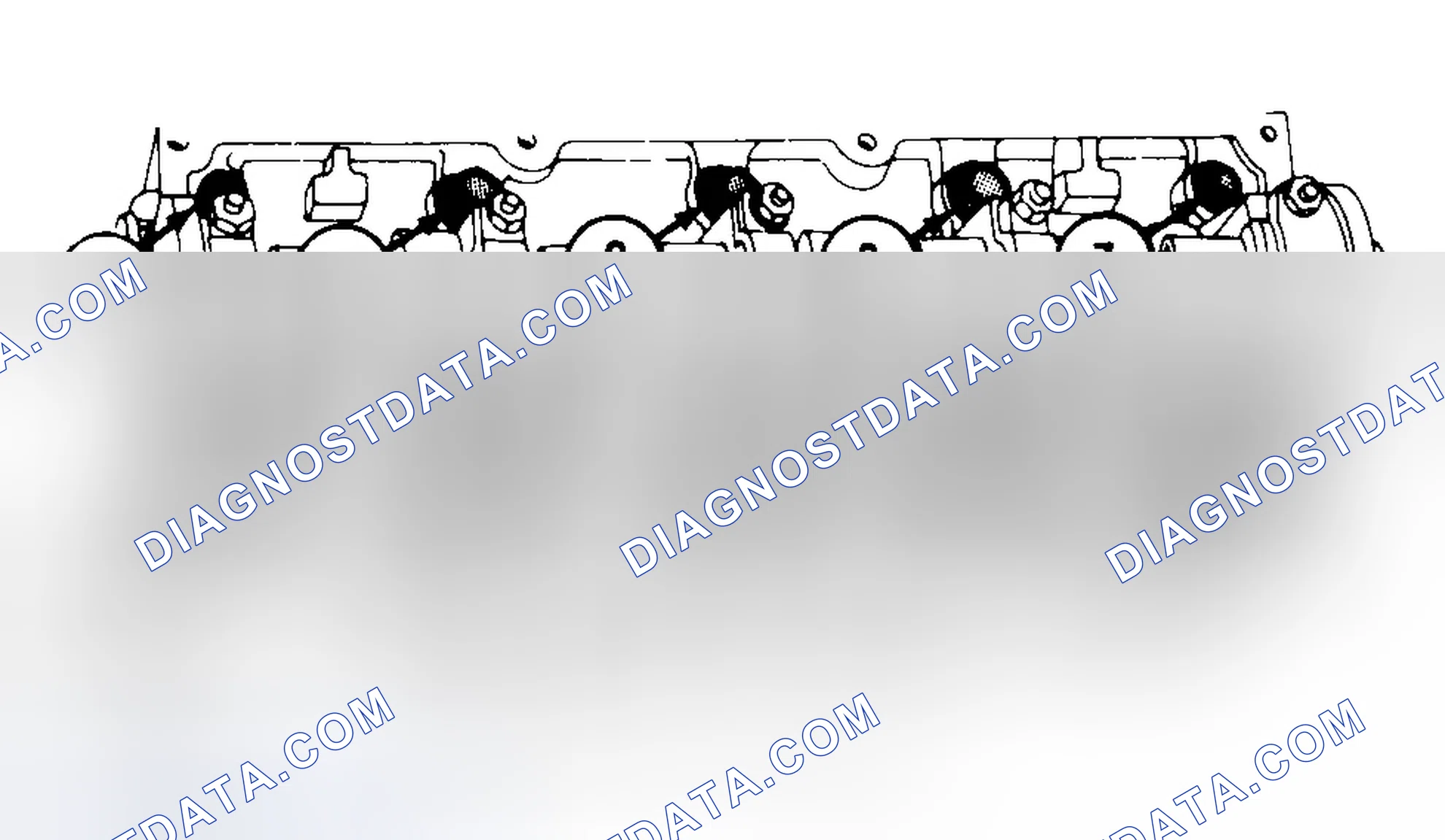 Scheme 7: Typical Cylinder Head Tightening or Loosening Sequence