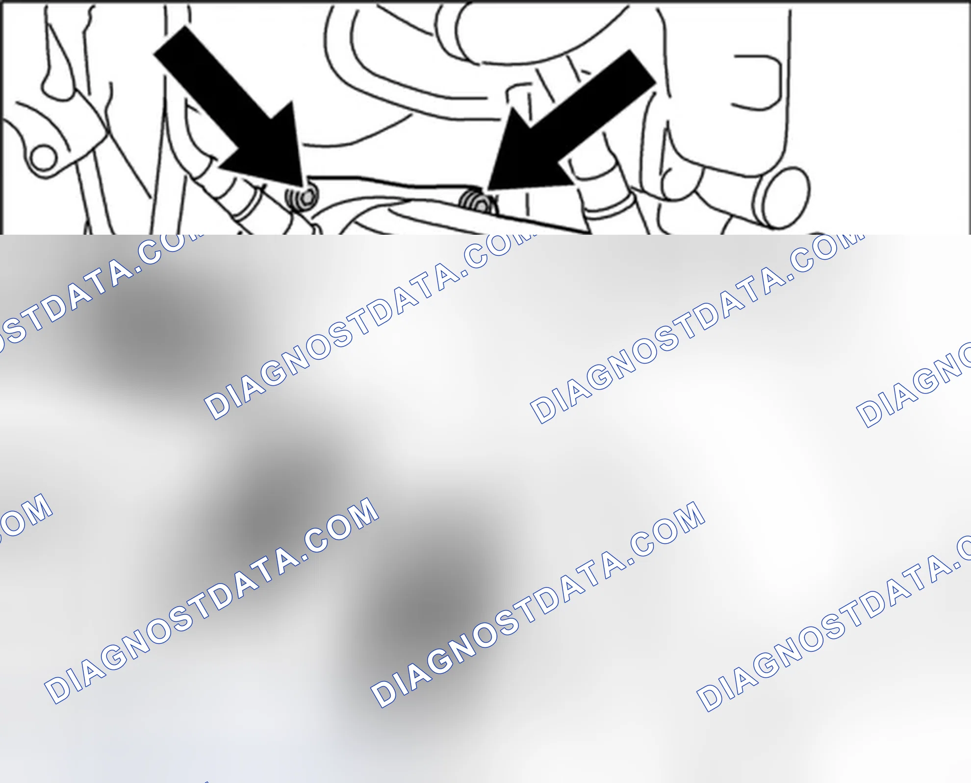Scheme 125: Preliminary work: removing oxygen sensors in front of catalytic converter - Cayenne Turbo (M48/50)