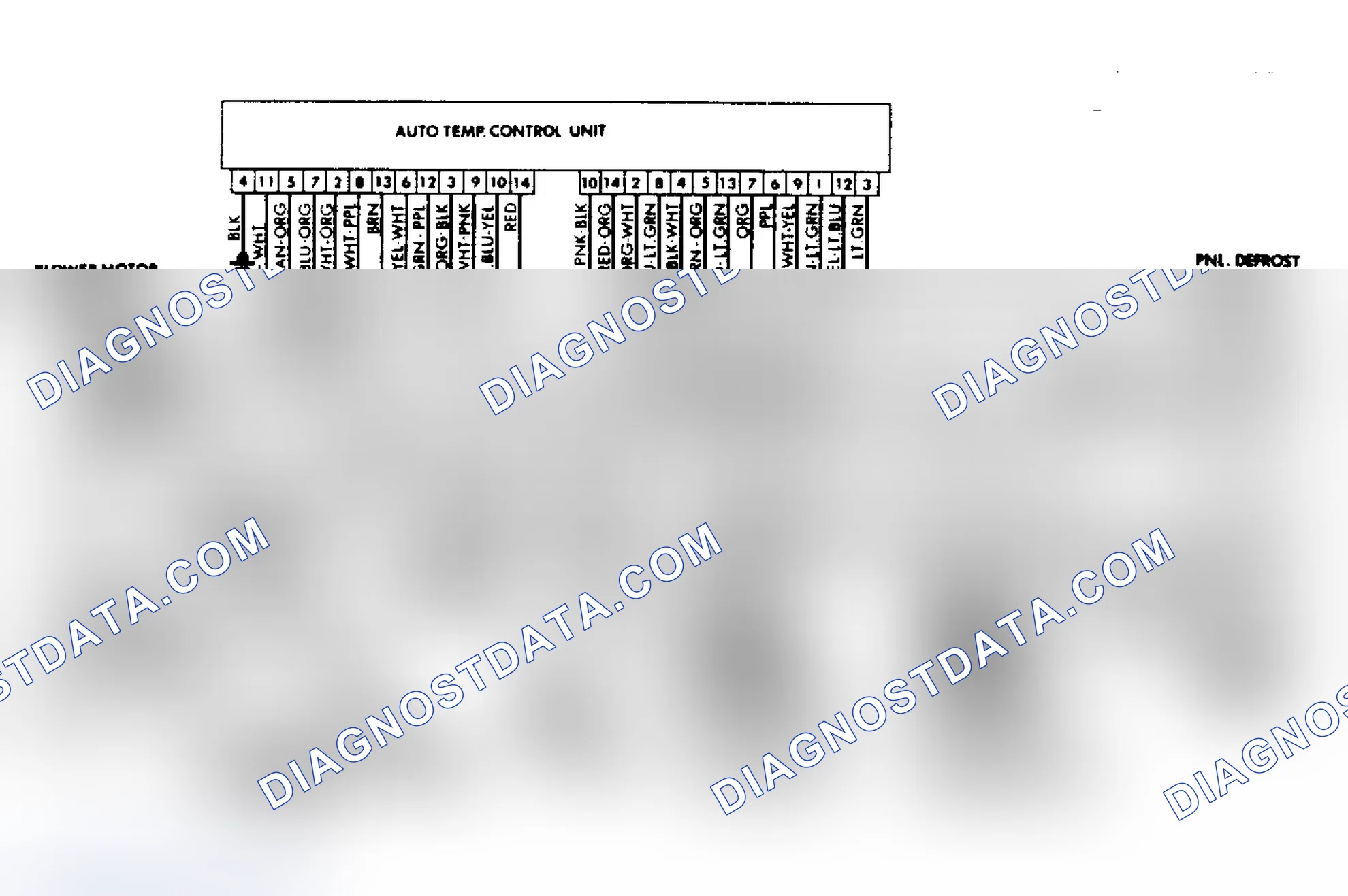 Scheme 7: Electronic ATC Wiring Diagram