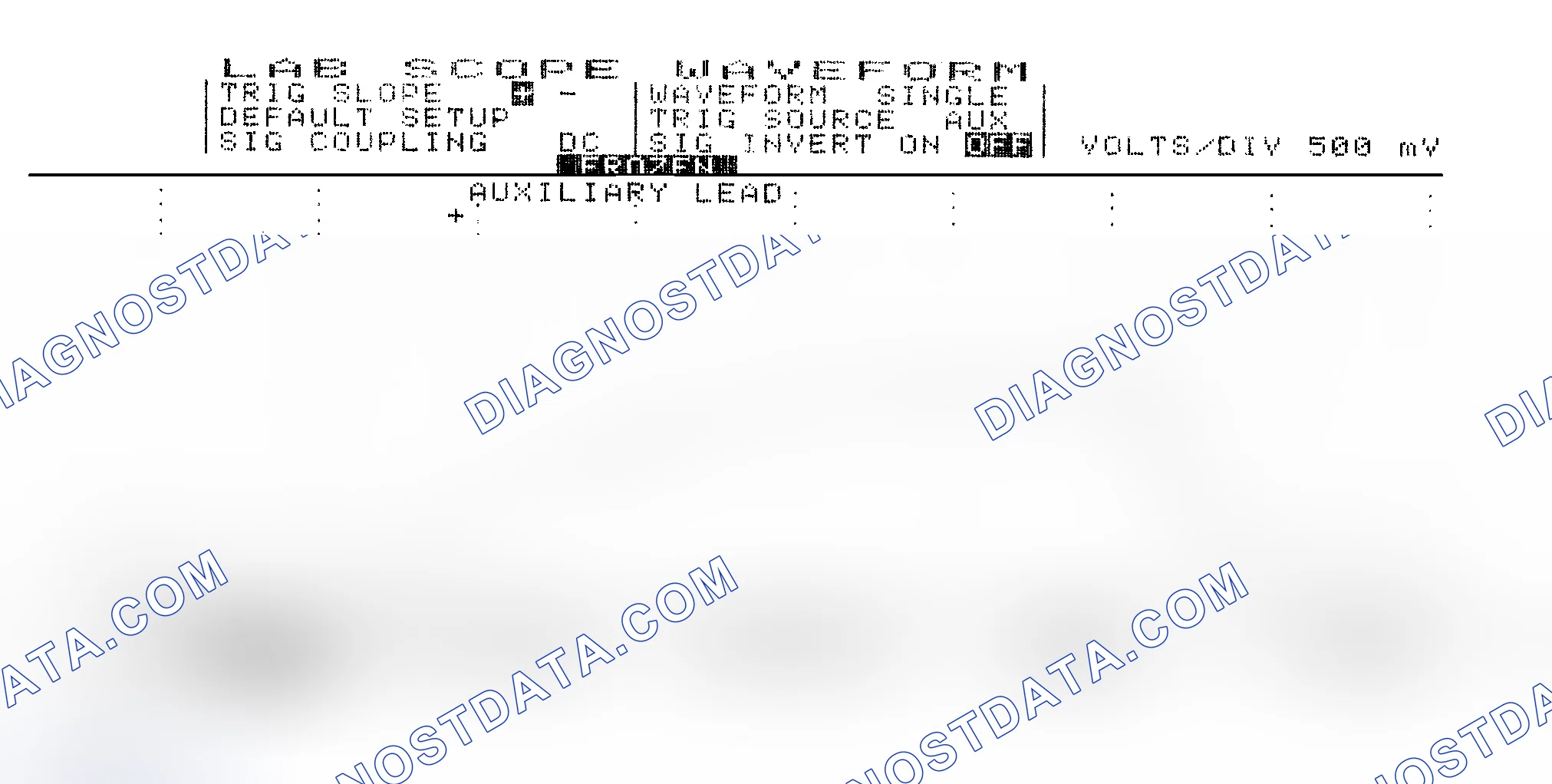 Scheme 14: Single Injector w/Excessive Current Flow - Current Pattern