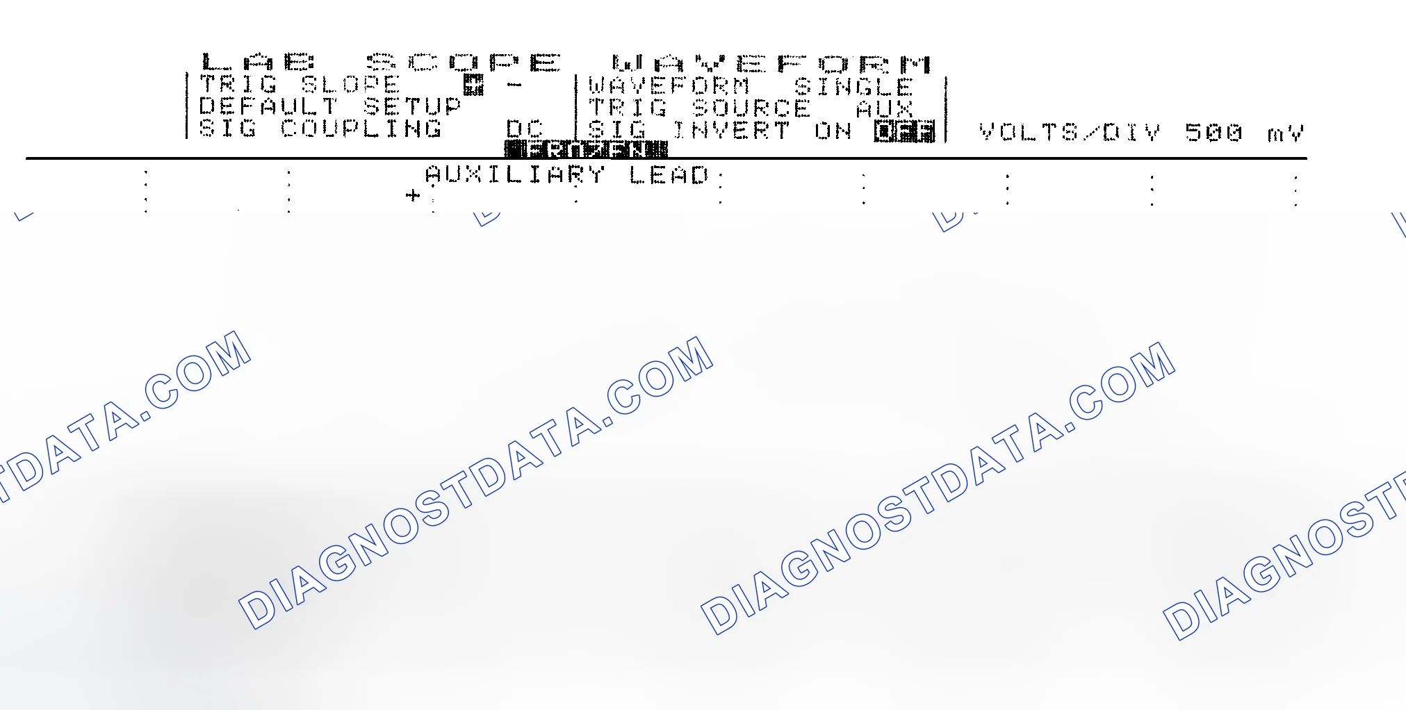 Scheme 14: Single Injector w/Excessive Current Flow - Current Pattern