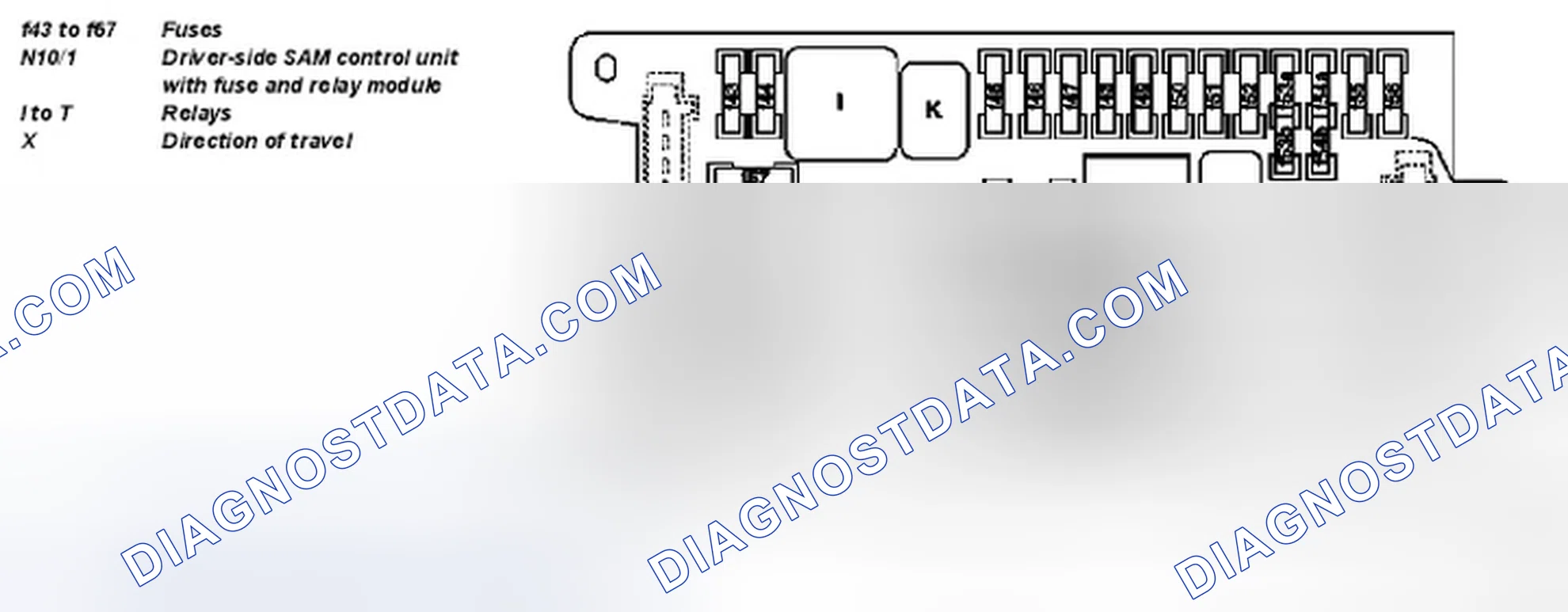 Fig. 33: Identifying Driver-Side Fuse And Relay Module - Left Engine Compartment