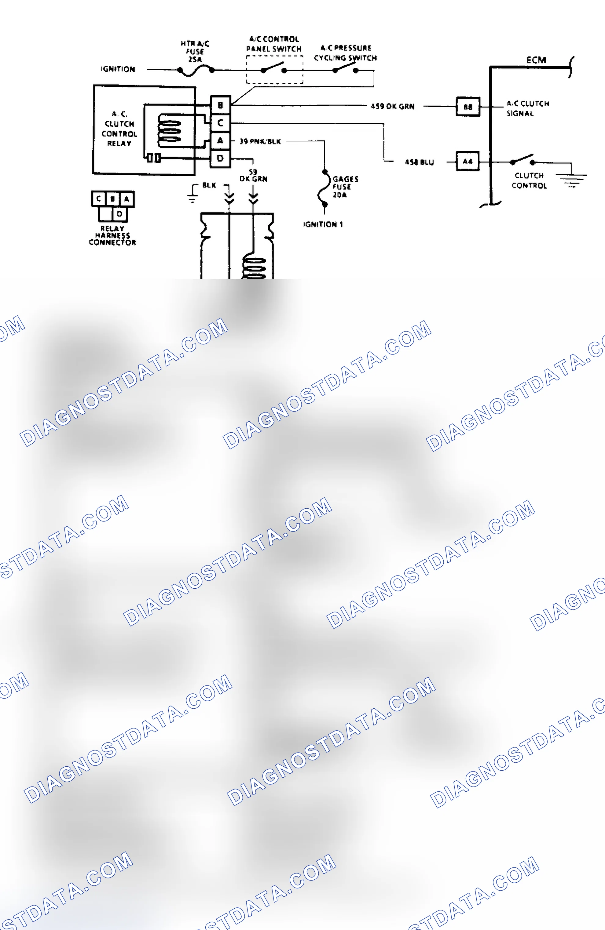 Scheme 155: A/C Clutch Control Diagnosis Flow Chart (2 of 2) (2.5L)