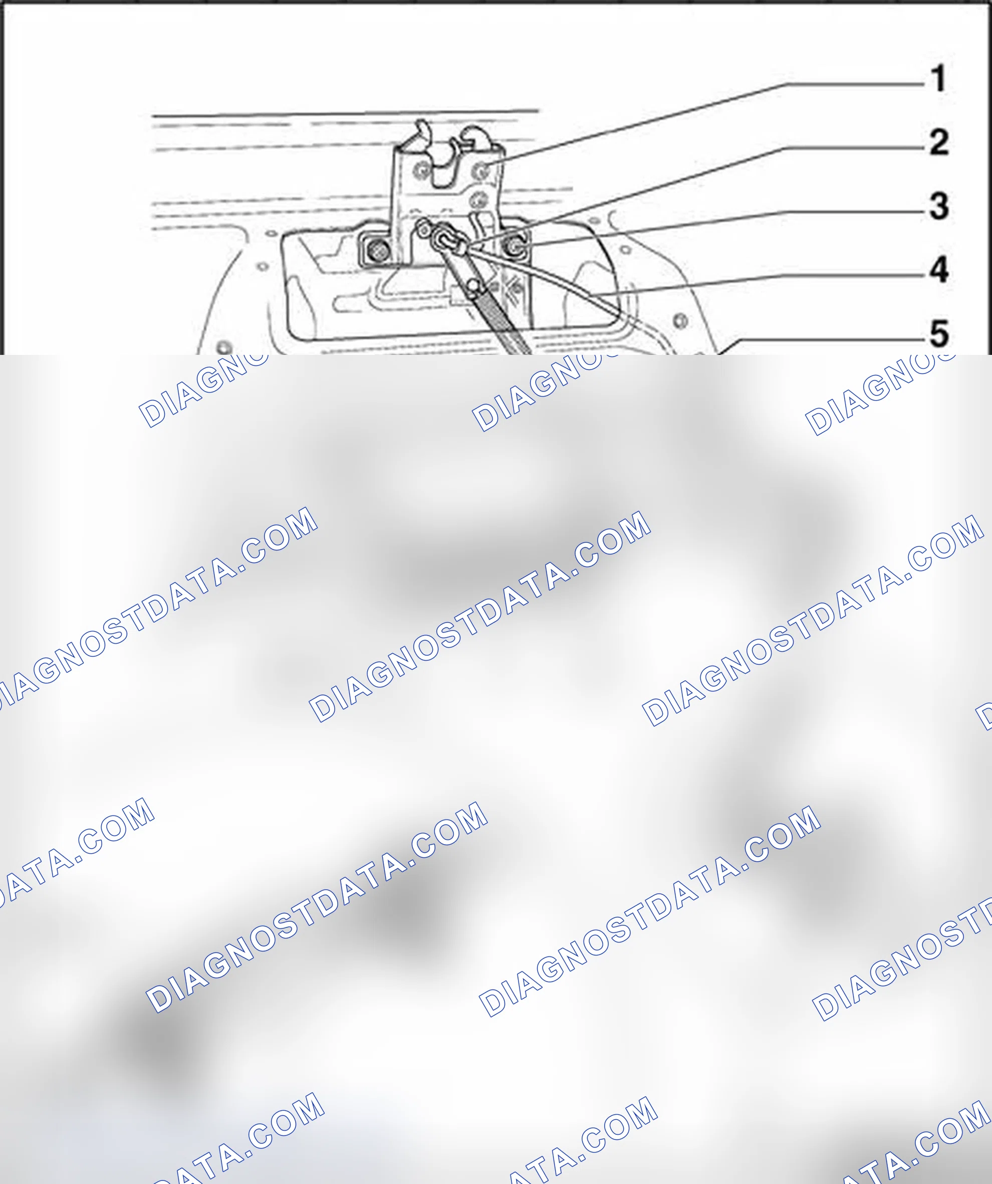 Scheme 47: Lid lock and handle mechanism, removing and installing
