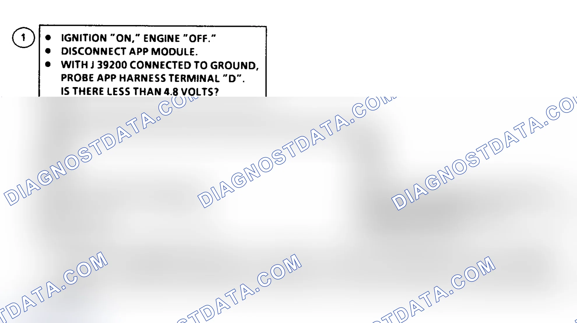 Scheme 225: DTC 99 Flow Chart ("C" & "K" Series) APP No. 2 (5-Volt Reference Fault)