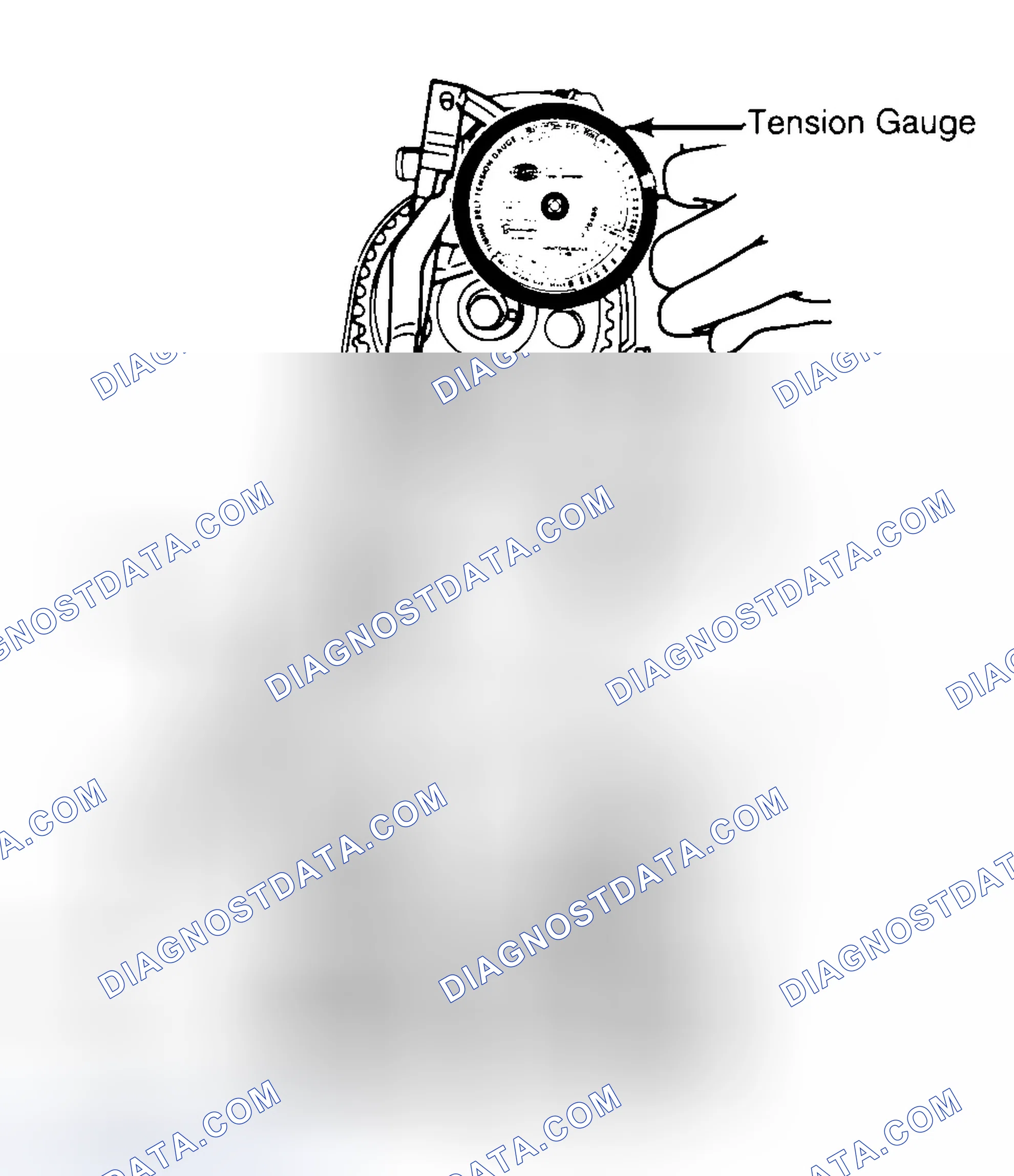Scheme 3: Adjusting Typical Timing Belt Tension