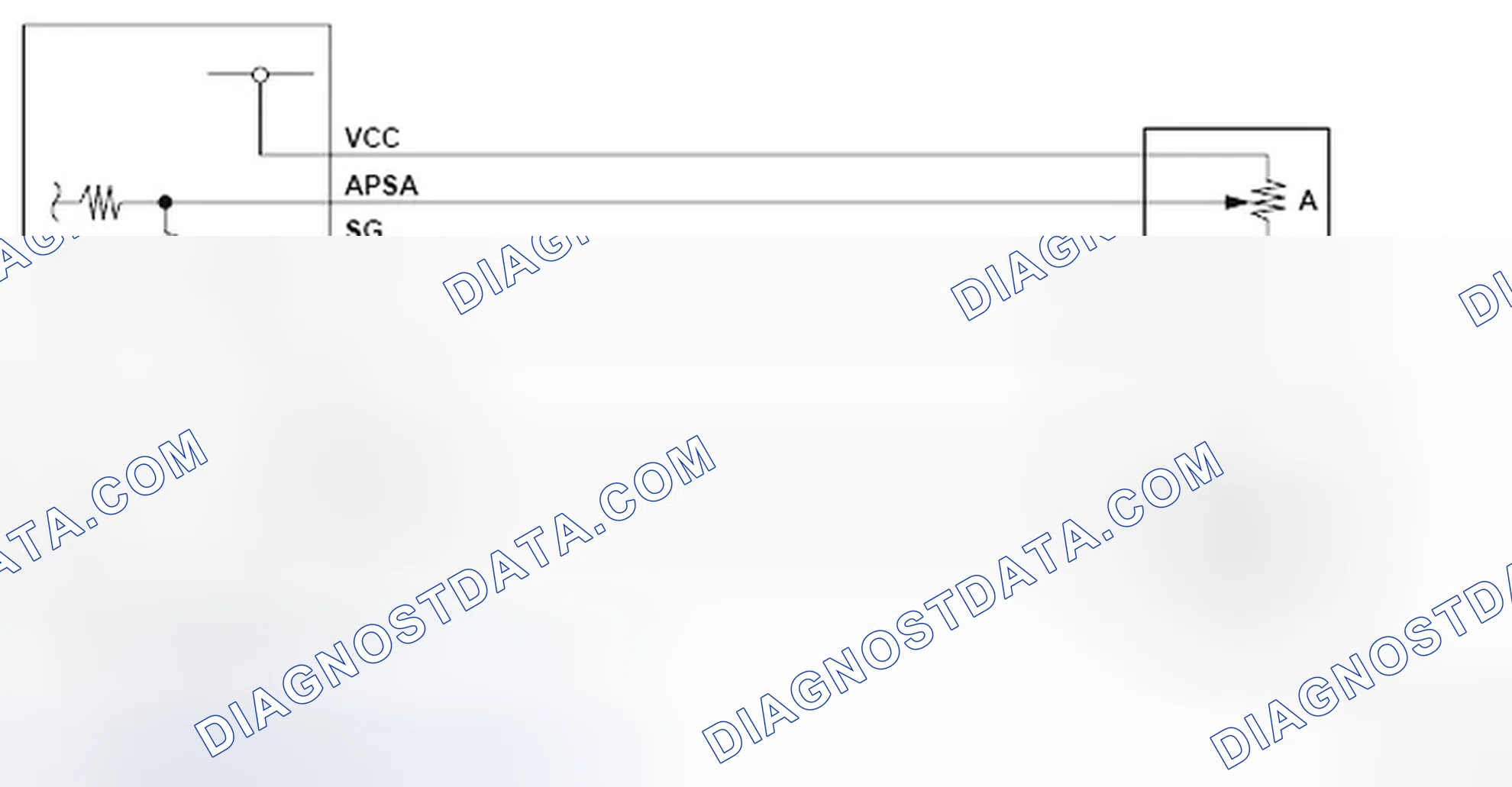 Scheme 144: Accelerator Pedal Position Sensor - Circuit Diagram