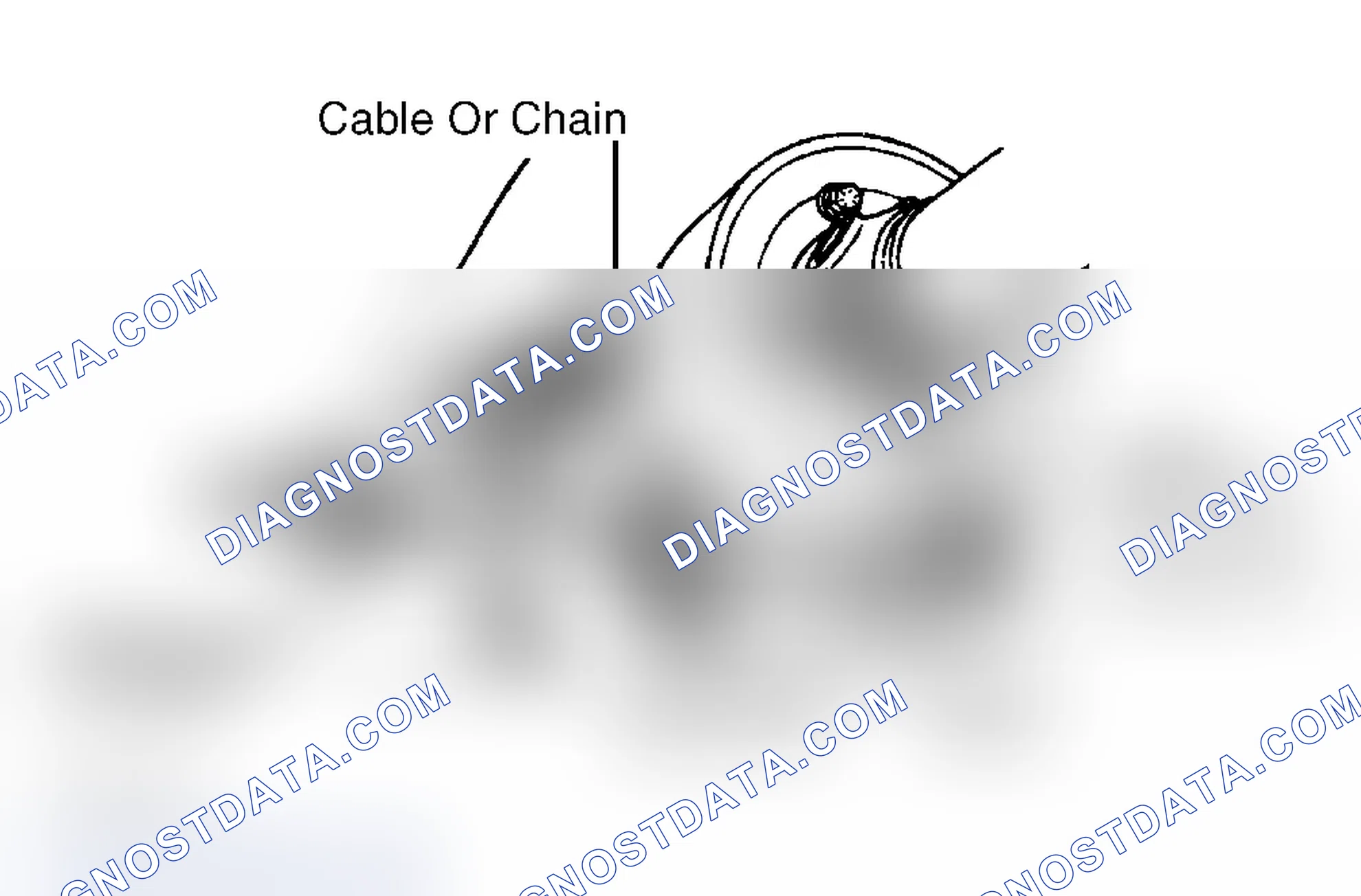 Scheme 6: Installing Spring Scale On Transmission-Mounted Parking Brake Assembly ("C" Series)