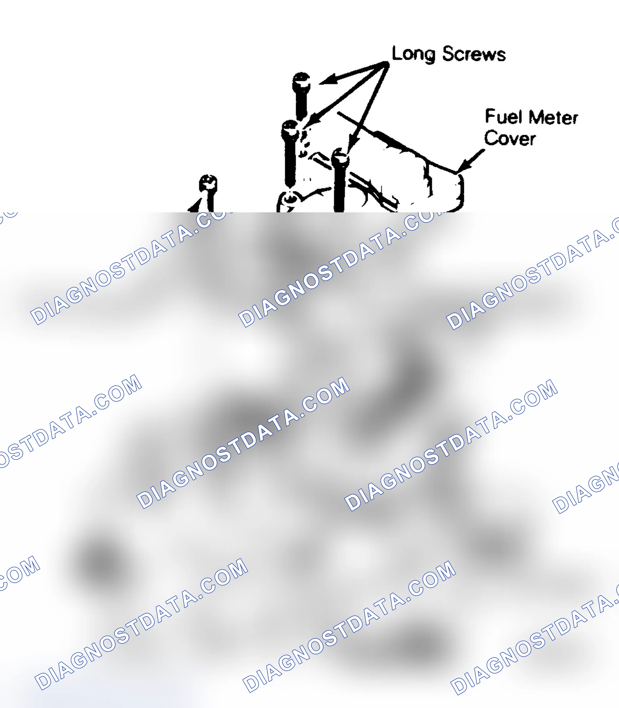 Scheme 5: Removing Fuel Meter Cover Assembly