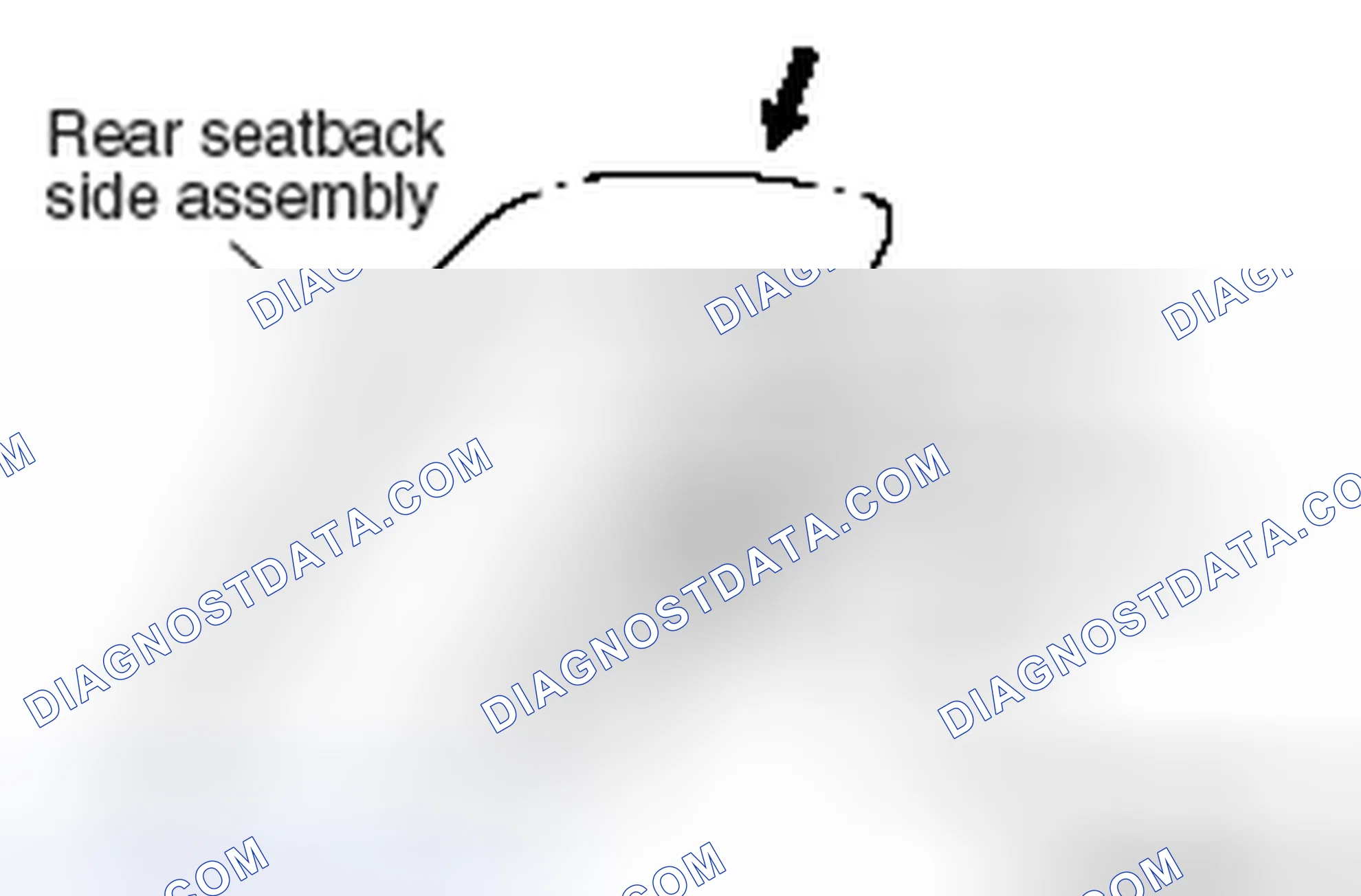 Scheme 19: >> A << INSTALLATION OF REAR SEATBACK SIDE ASSEMBLY (LH)/REAR SEATBACK SIDE ASSEMBLY (RH)