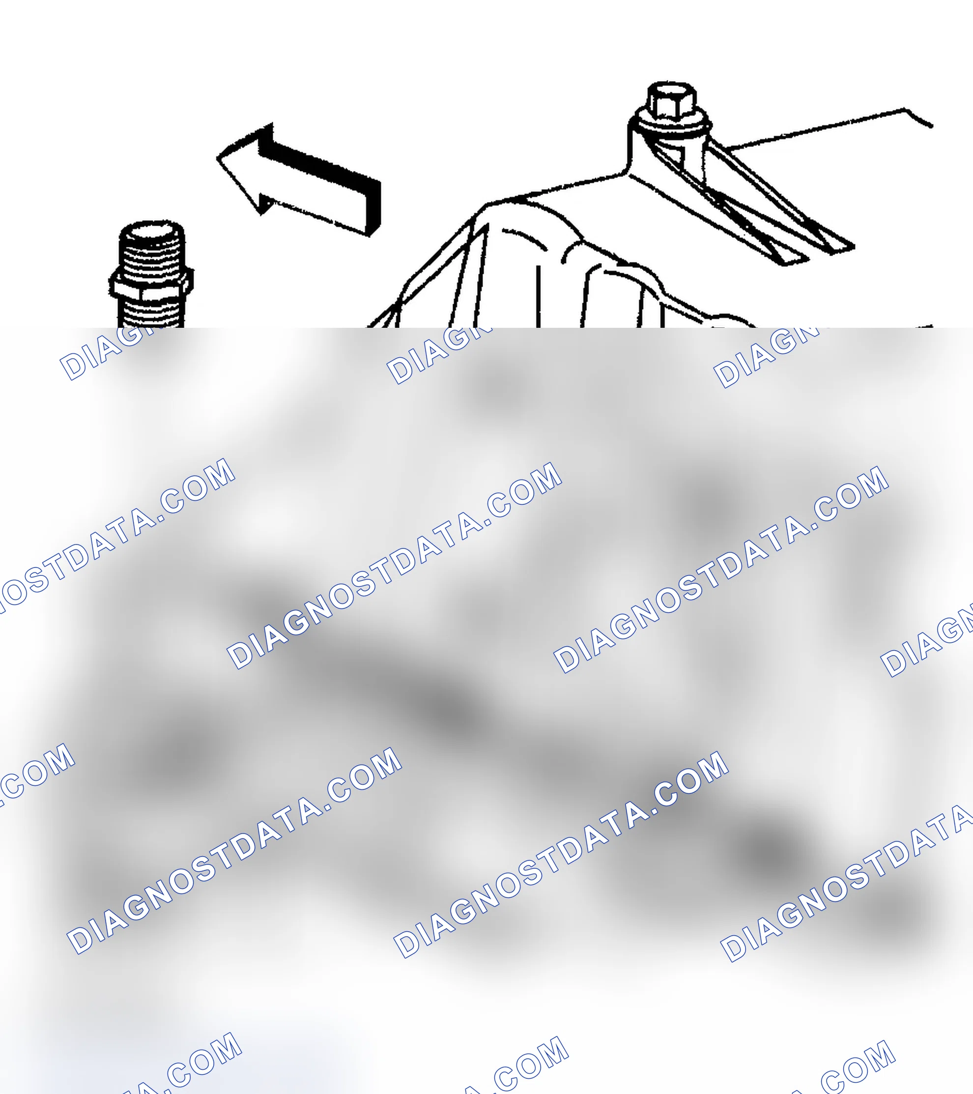 Scheme 1032: Oil Filter Adapter Removal
