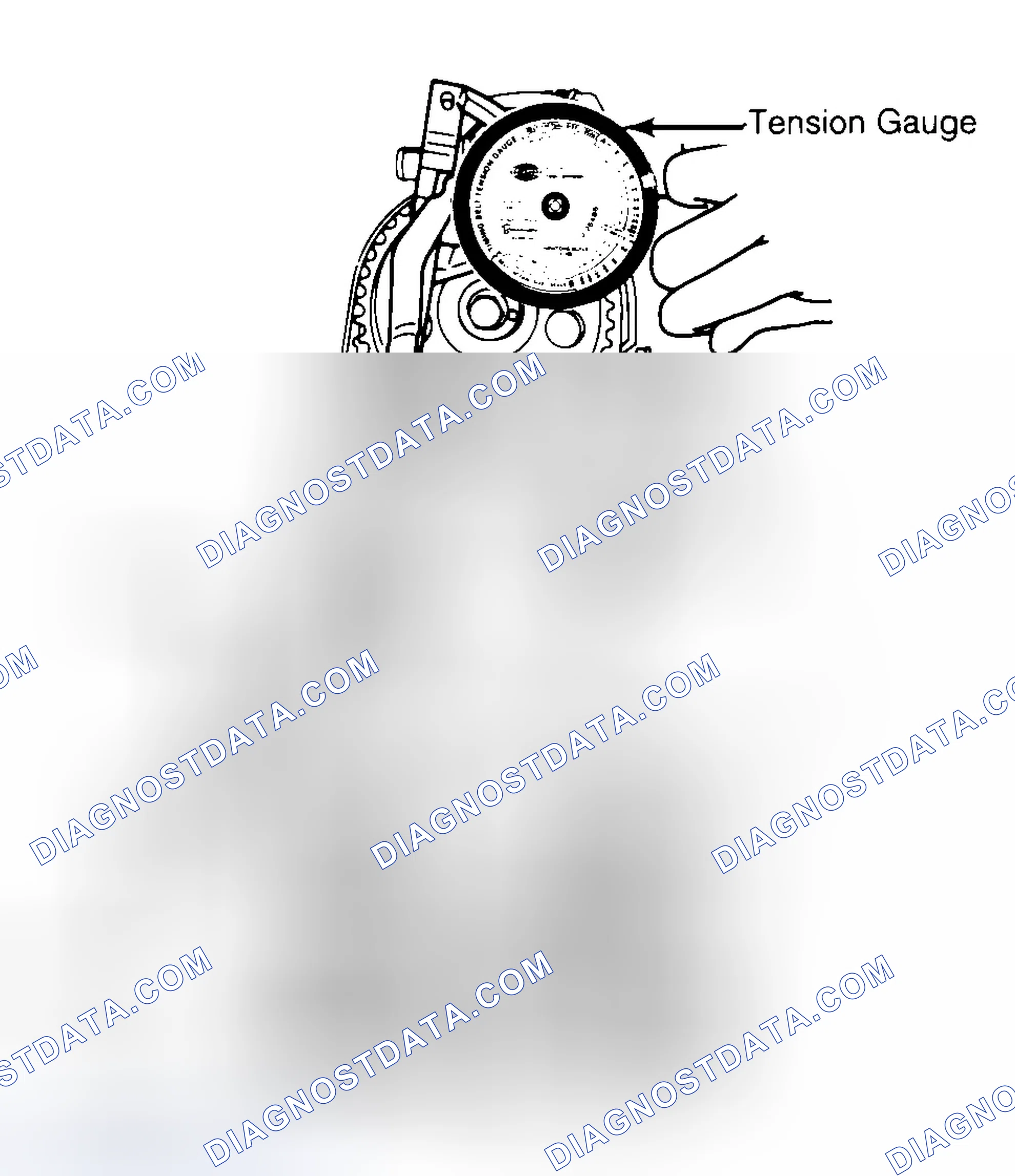 Scheme 3: Adjusting Typical Timing Belt Tension