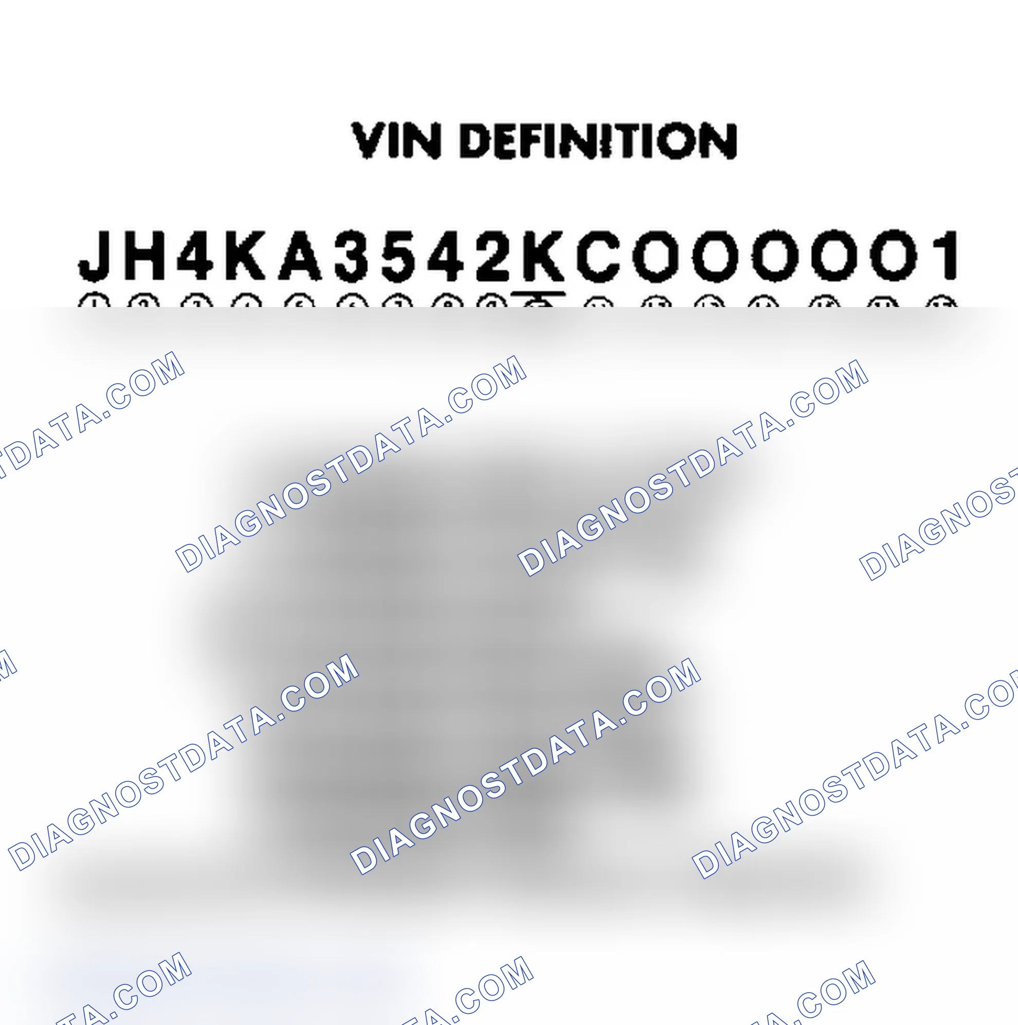 Scheme 1: VIN Identification