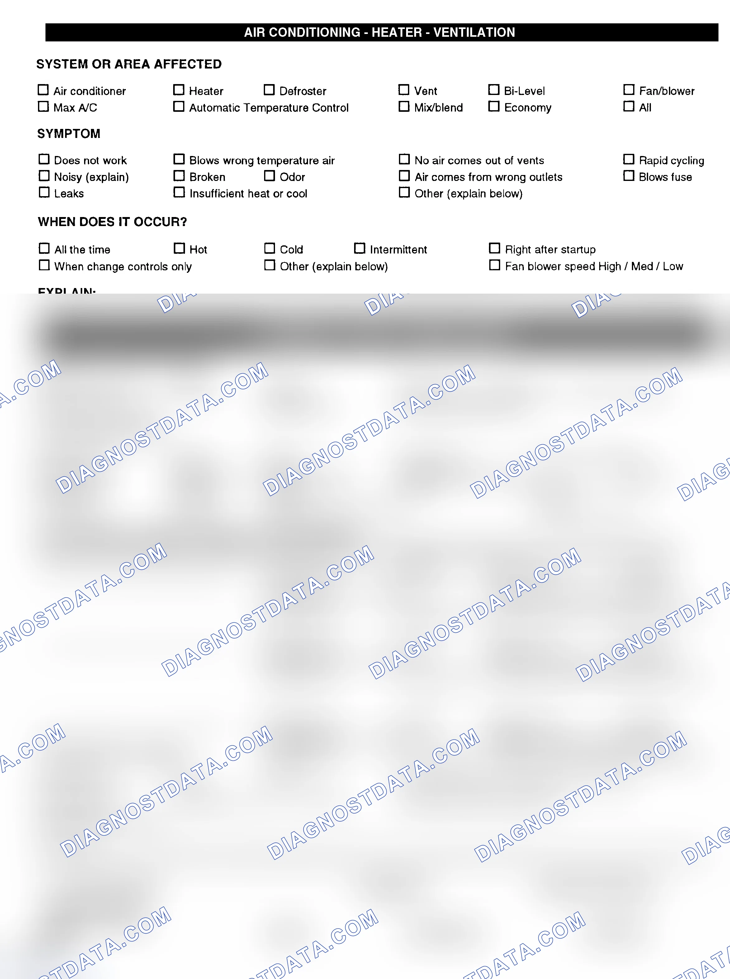Scheme 4: Symptom Check List - Page 3