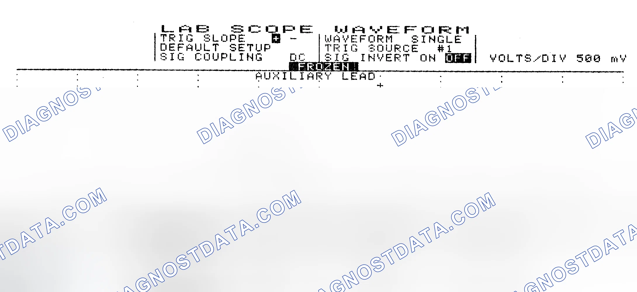 Scheme 10: Single Injector w/Excessive Current Flow - Current Pattern