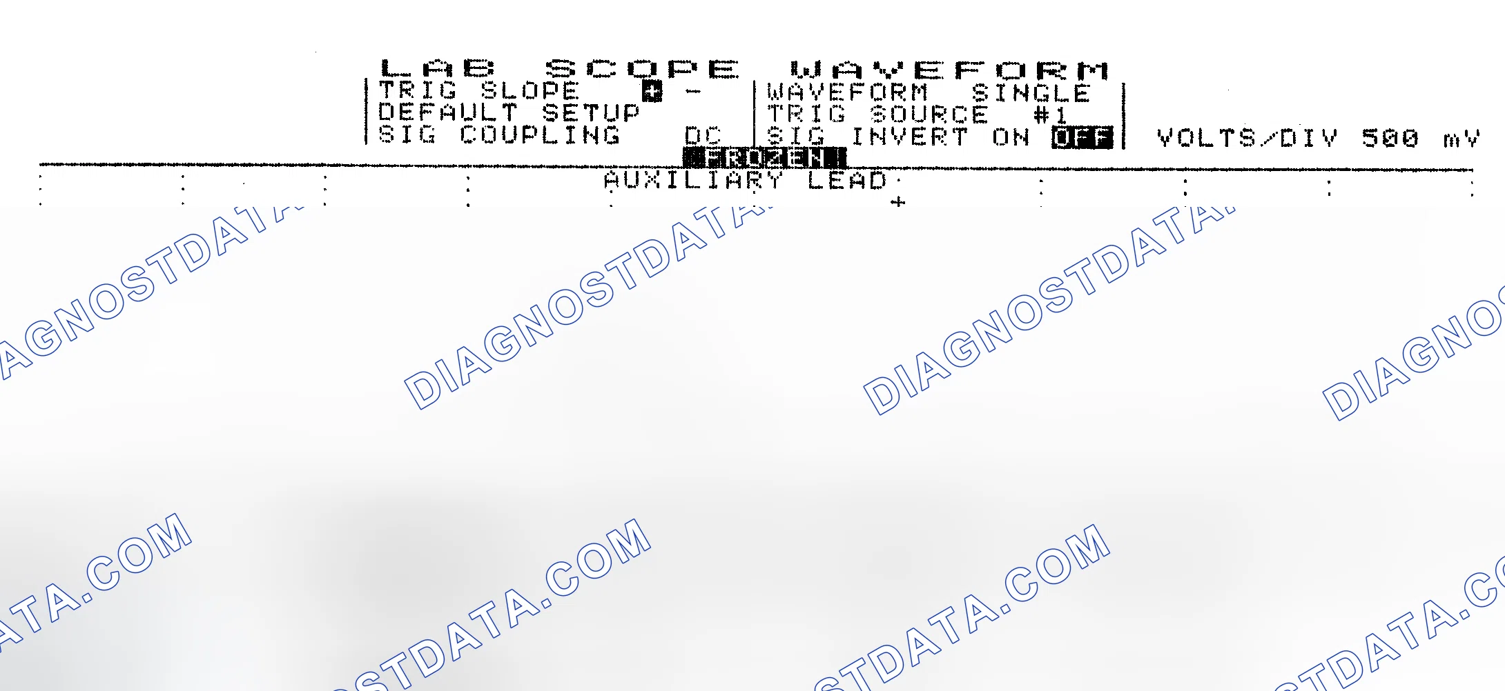 Scheme 10: Single Injector w/Excessive Current Flow - Current Pattern