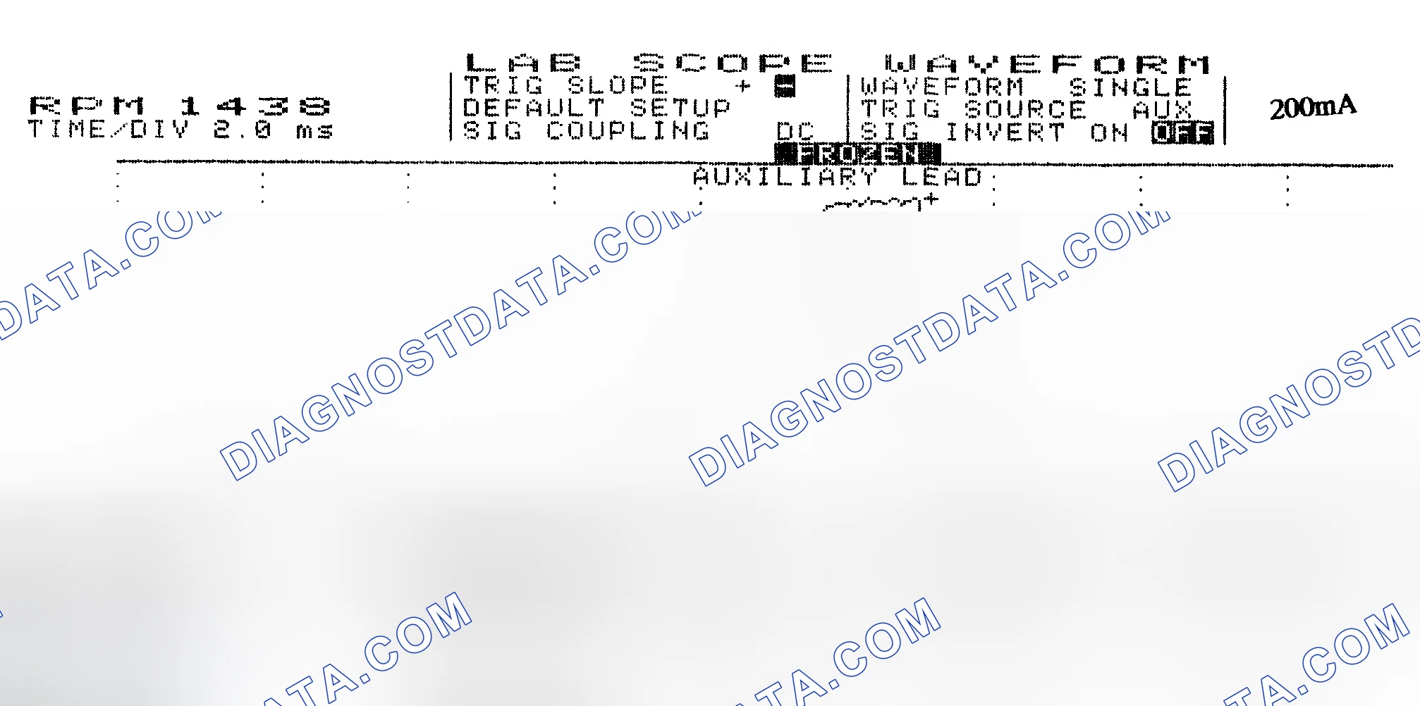 Scheme 15: Single Injector w/Normal Current Flow - Current Pattern