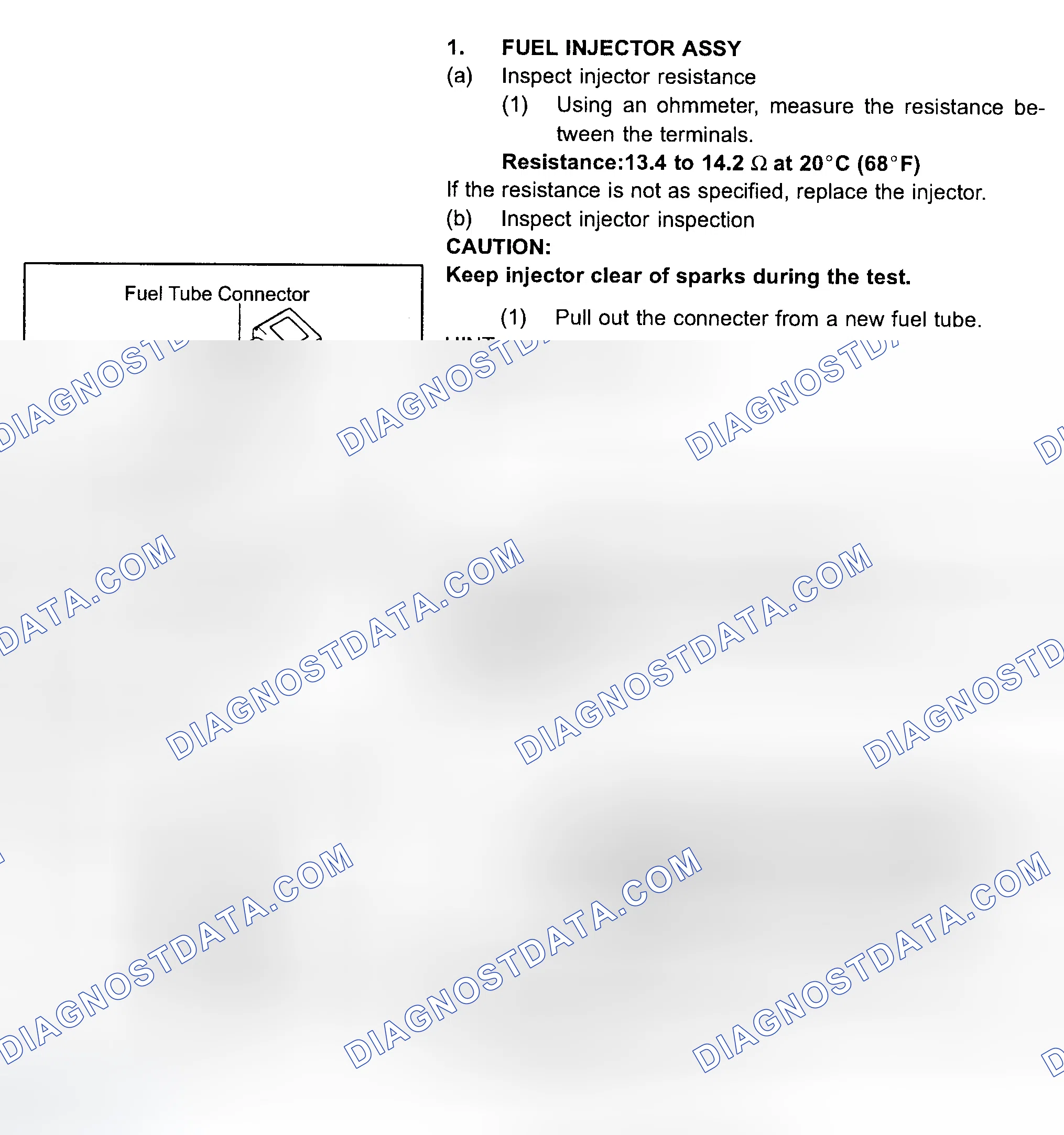 Scheme 653: Fuel Injectors (Camry - Jan. 2003 & Later Production)