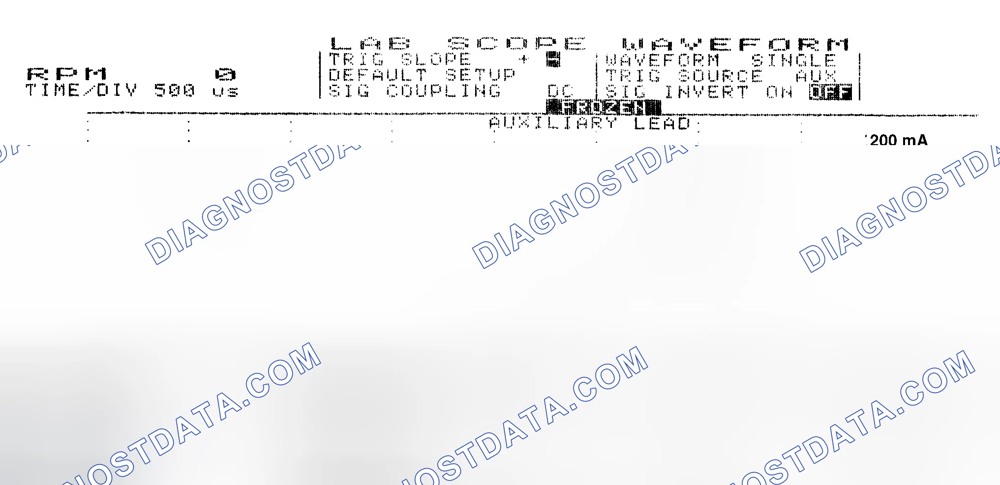 Scheme 17: Single Injector w/Normal Current Flow - Current Pattern