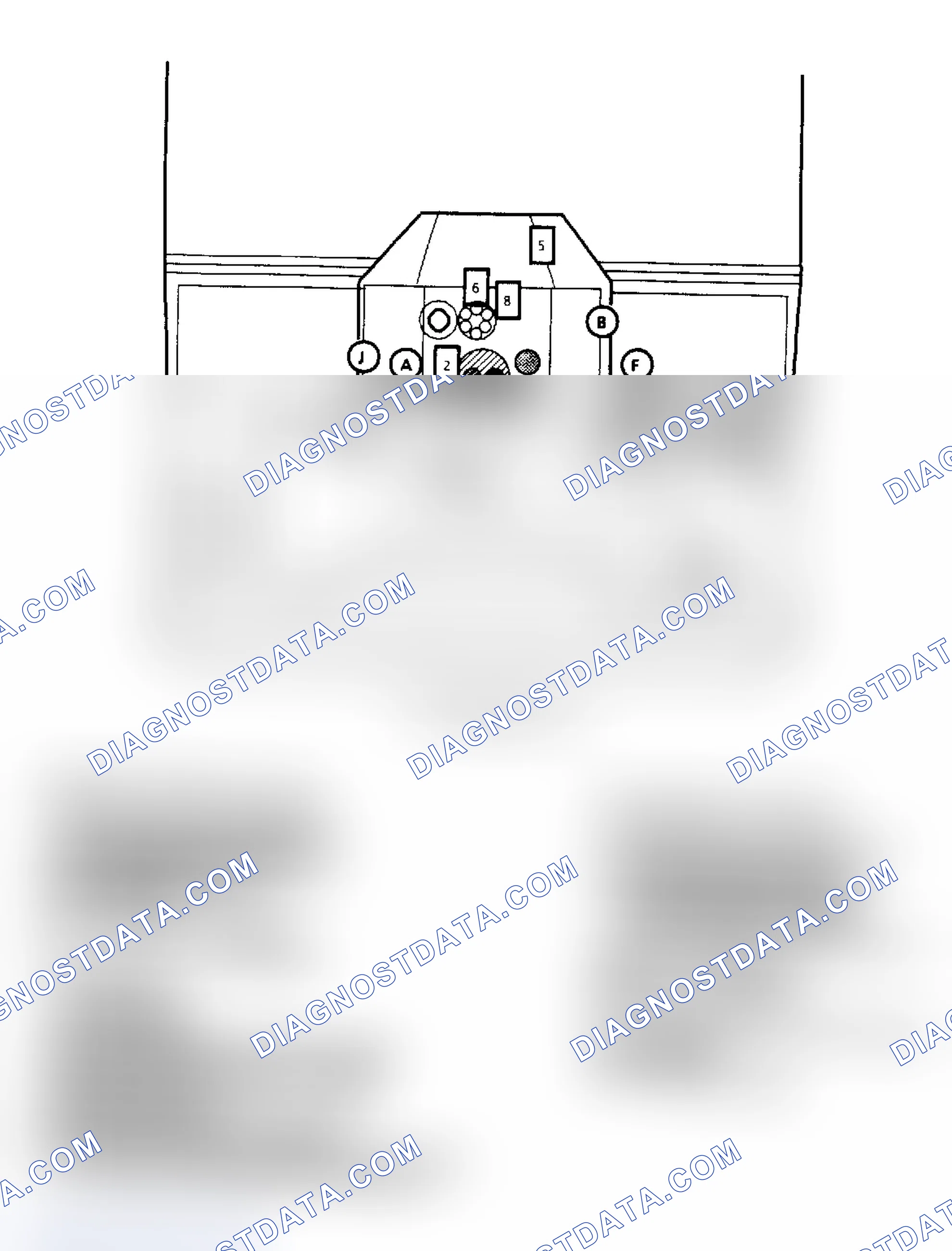 Scheme 150: Component Locations for "P" Series 5.7L