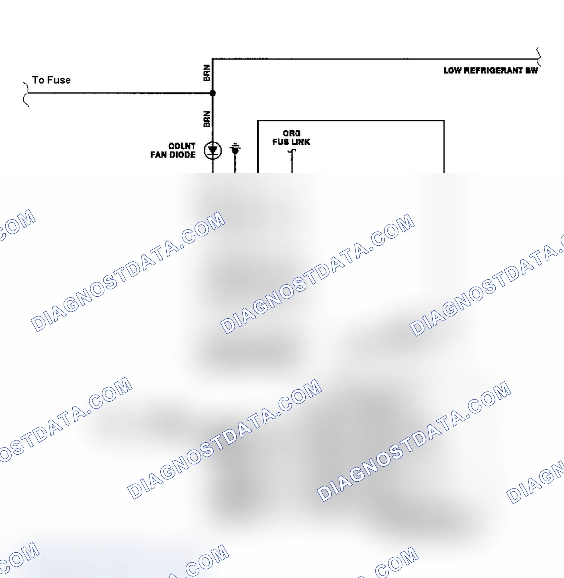 Scheme 22: Single Relay Electric Cooling Fan (Eldorado)