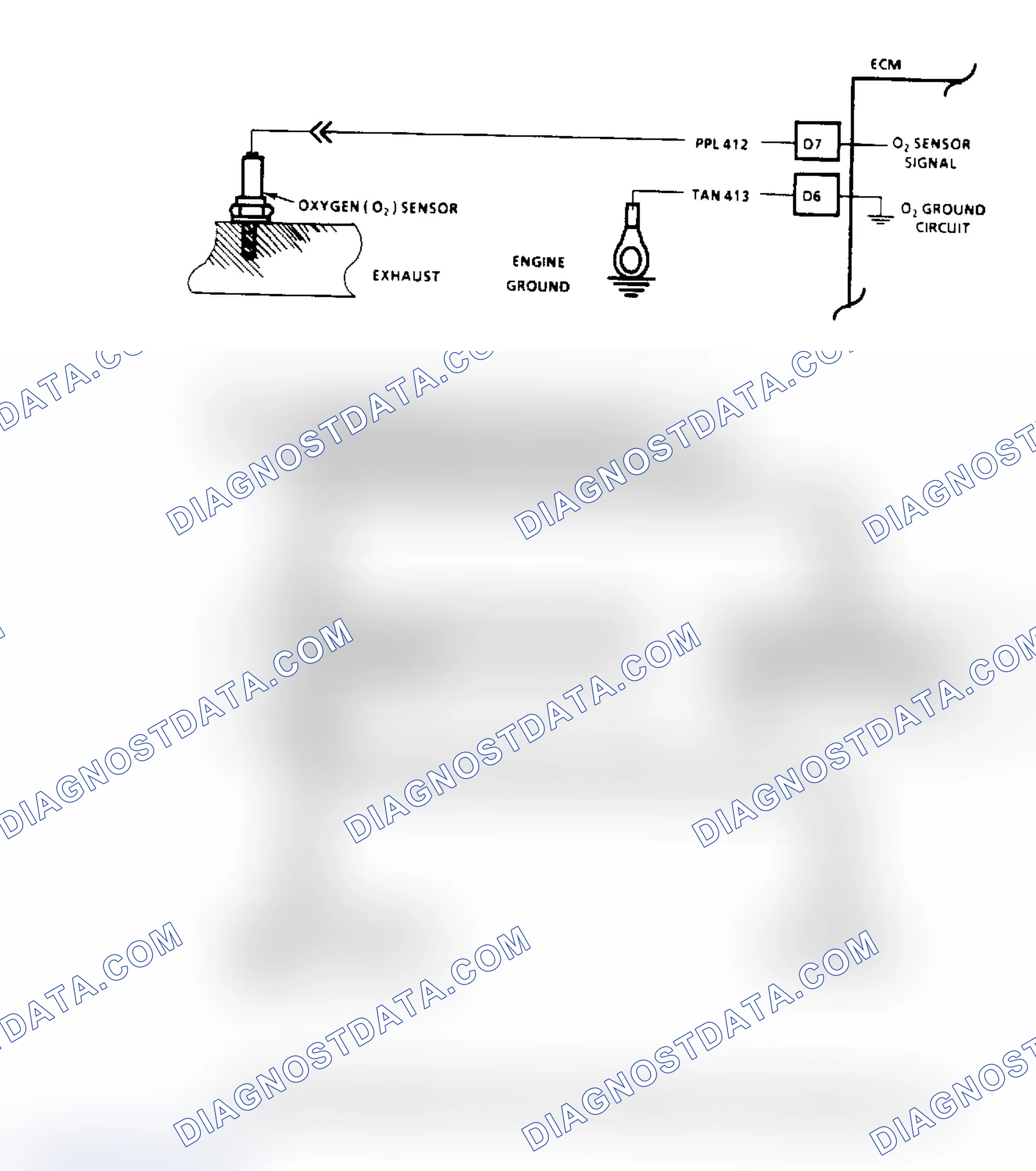 Scheme 77: Code 45, Rich Exhaust Indication Flow Chart & Schematic