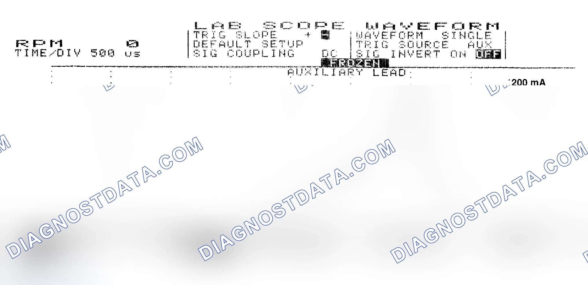 Scheme 17: Single Injector w/Normal Current Flow - Current Pattern