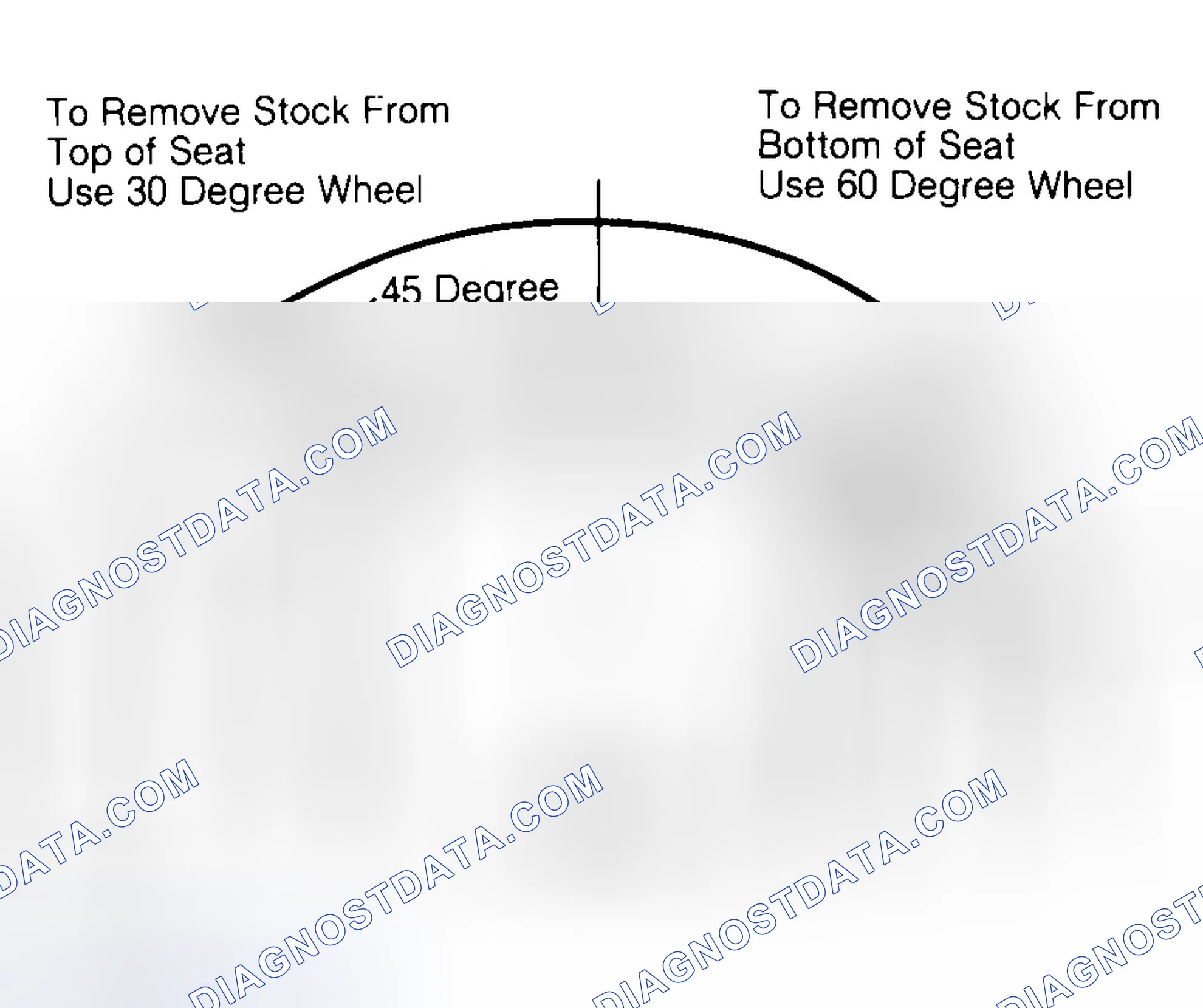 Scheme 19: Adjusting Valve Seat Width