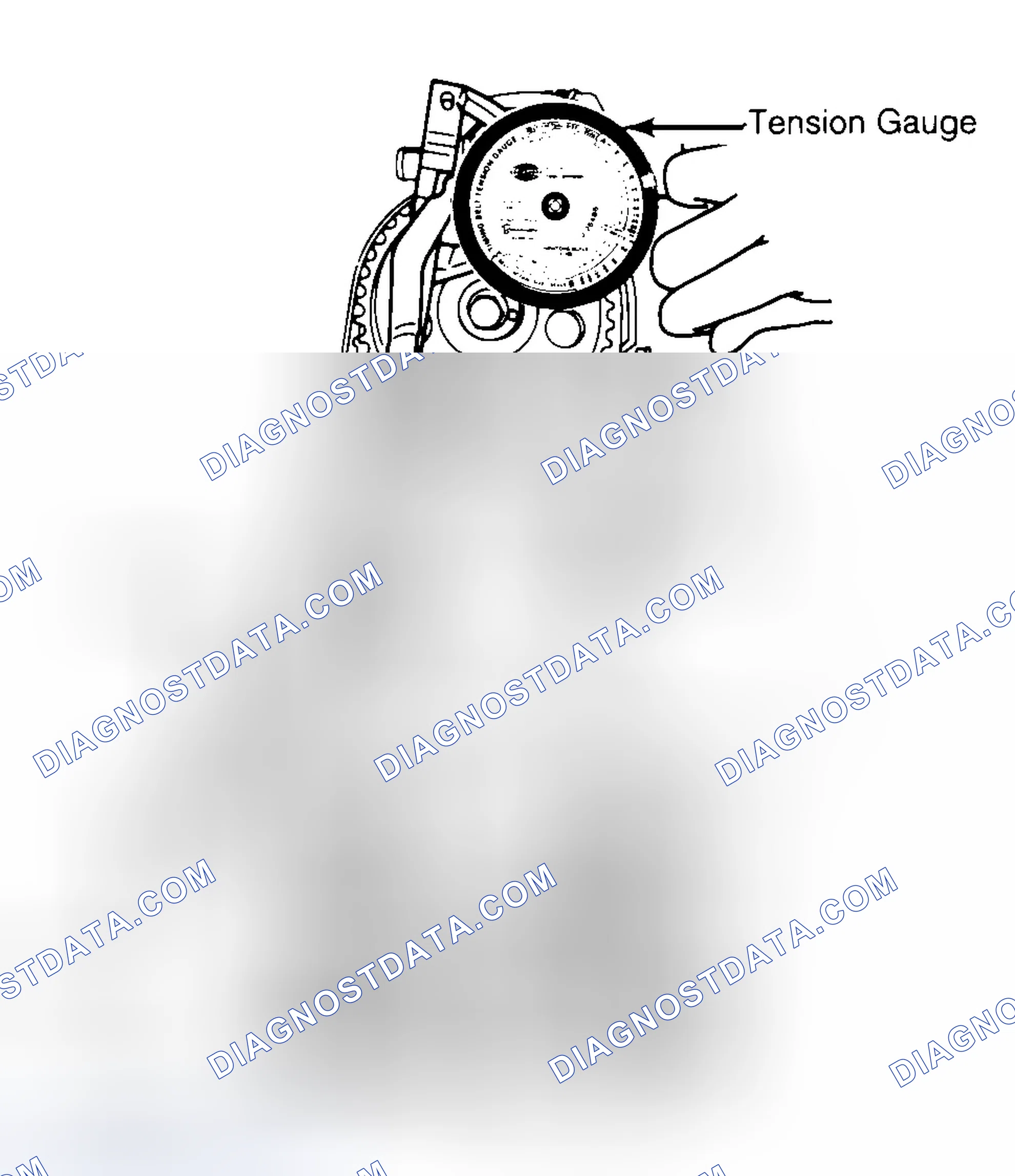 Scheme 3: Adjusting Typical Timing Belt Tension
