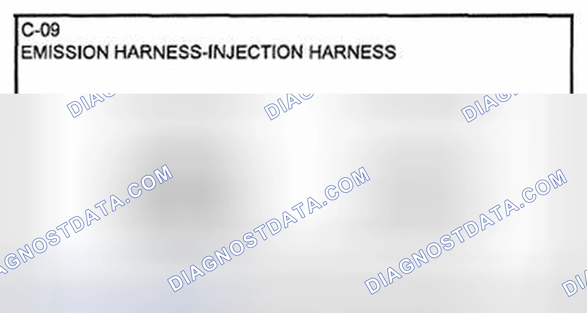 Scheme 42: Identifying Emission And Injection Harness Connector Terminals (C-09)