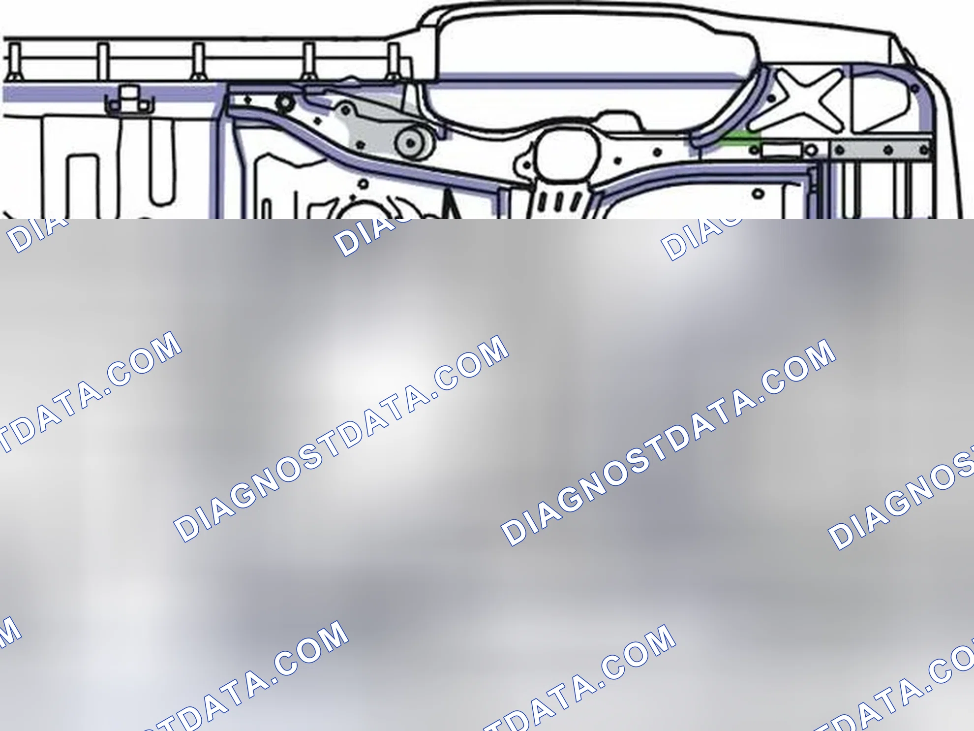 Scheme 35: Underside Of The Rear Floor And Rear Wheel Well