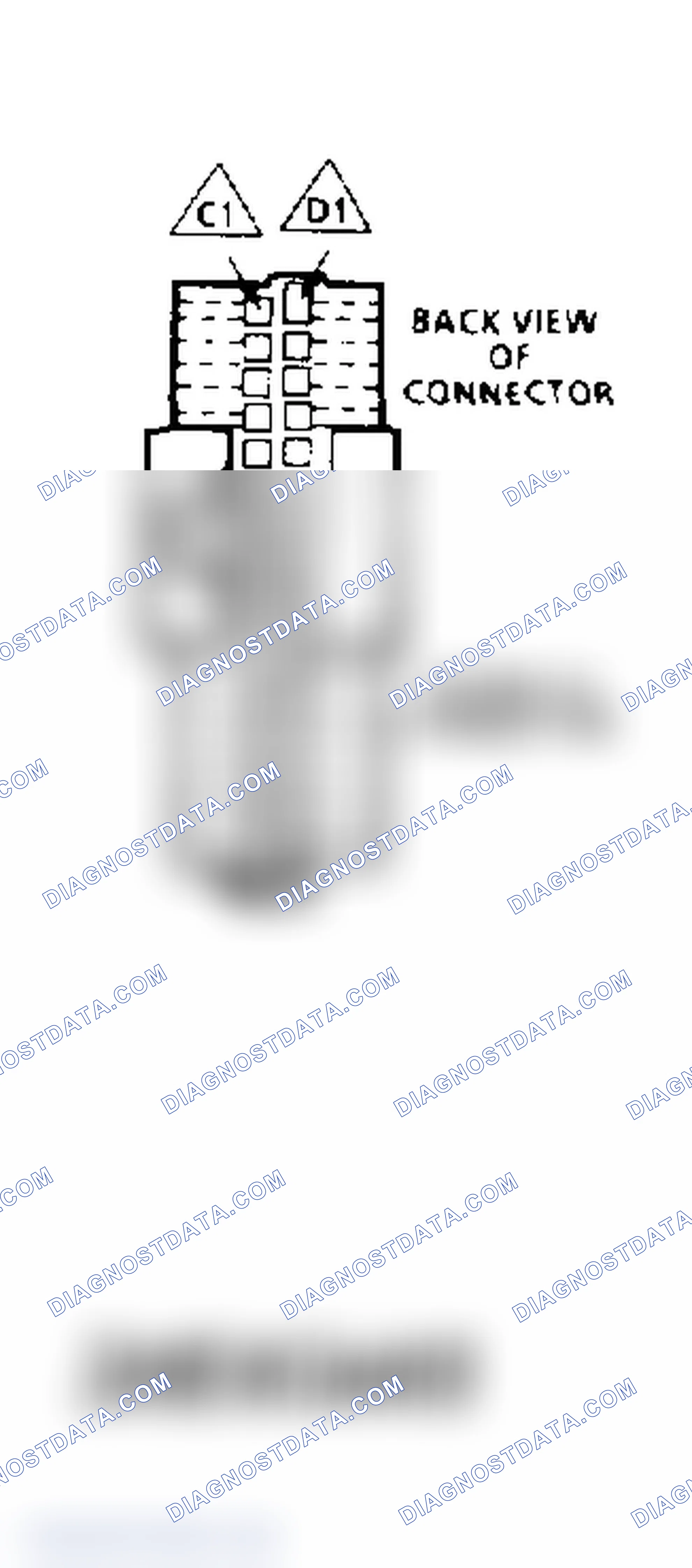 Scheme 32: ECM Terminal C-D Connector (4 Of 4) ("C" & "K" Series 5.0L & 5.7L With M/T)