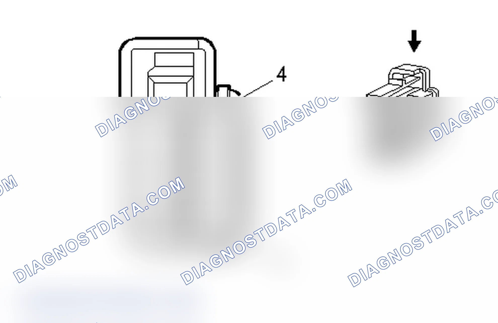 Scheme 413: S40 Passenger Air Bag Disable Switch (C99)