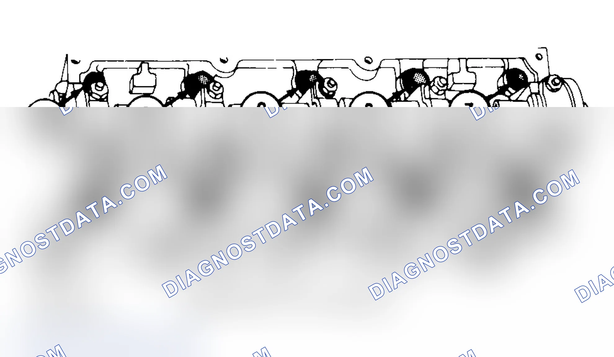 Scheme 3: Typical Cylinder Head Tightening or Loosening Sequence